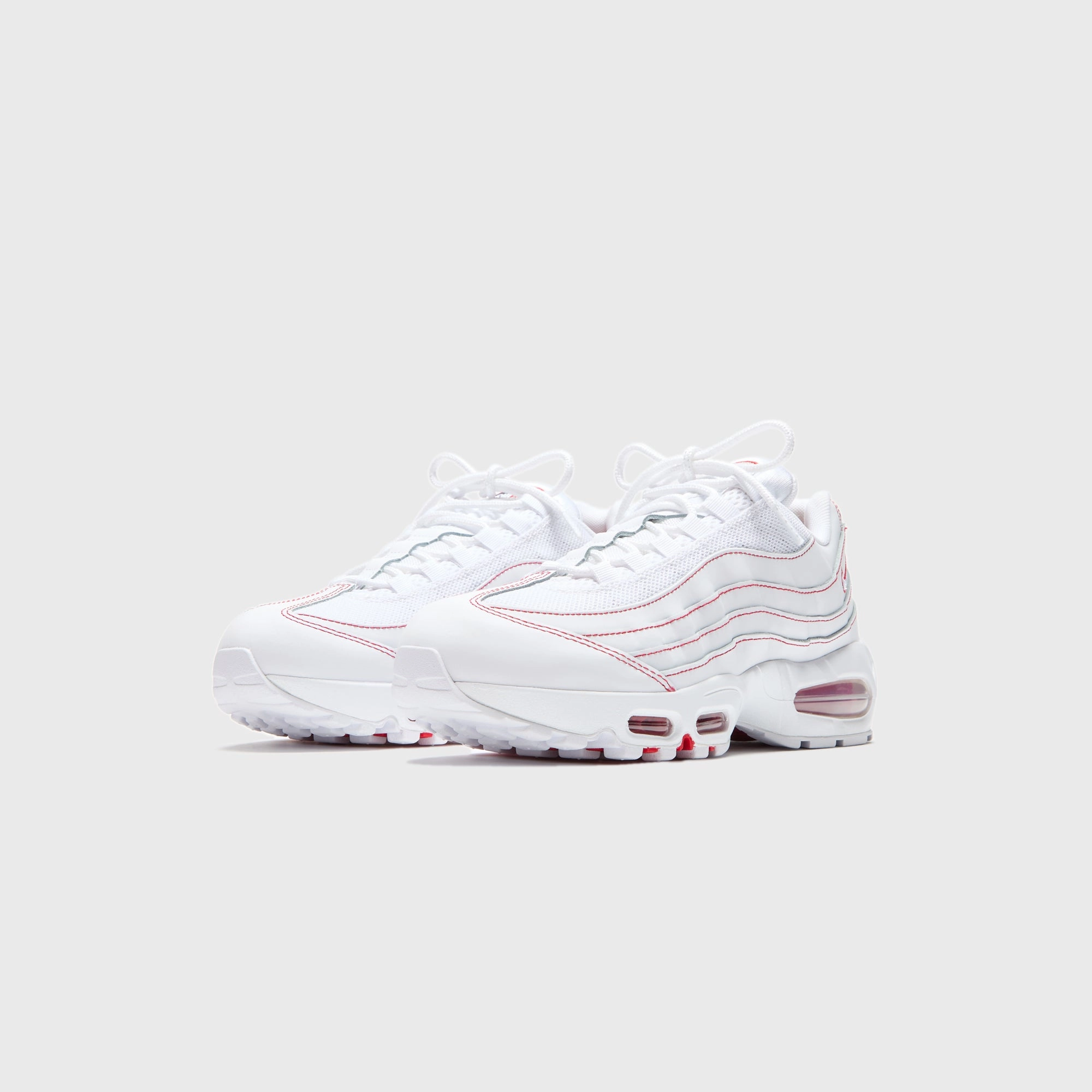 Nike Air Max 95 OG - White / University Red / Wolf Grey Nike performance sneakers