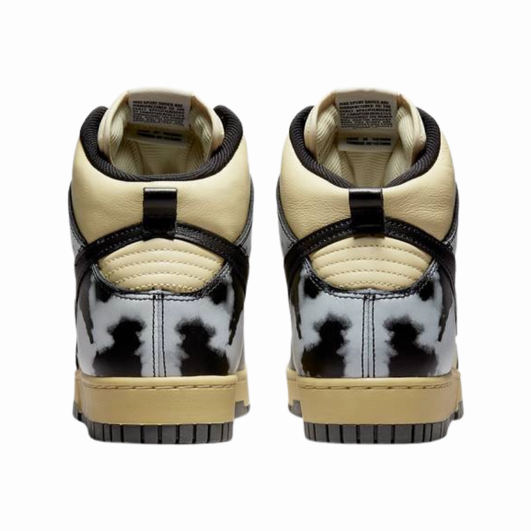 Nike Dunk High 1985 Lemon Drop Black Saturn Gold Modern Sneakers