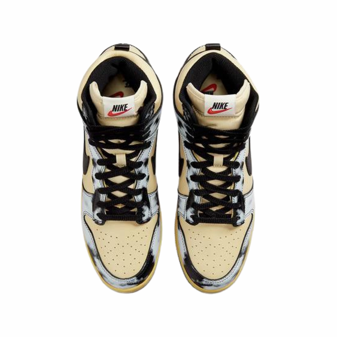 Nike Dunk High 1985 Lemon Drop Black Saturn Gold Modern Sneakers