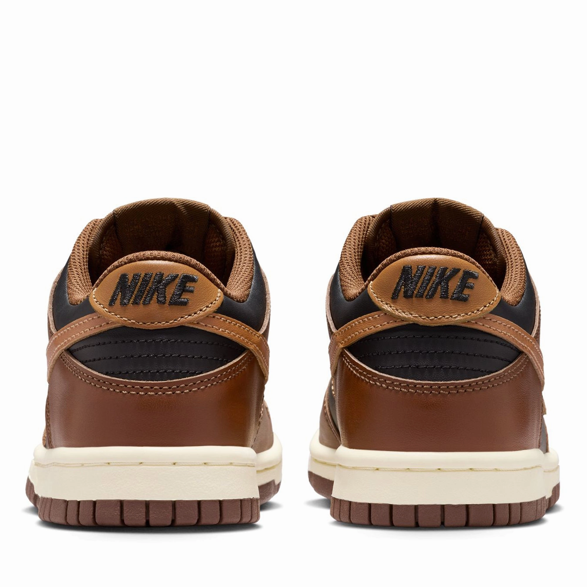 Nike Dunk Low (GS) - Black/British Tan Nike signature shoe looks