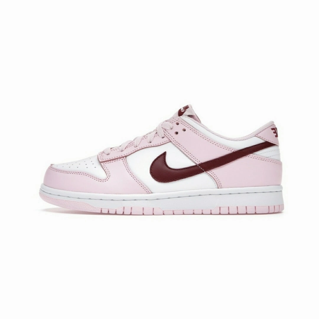 Nike Dunk Low GS Pink Foam White Nike training shoes with flexible soles