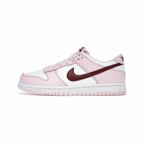 Nike Dunk Low GS Pink Foam White Nike training shoes with flexible soles