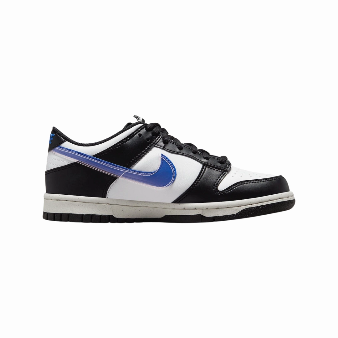 Nike Dunk Low NN GS Black Hyper Royal Modern Sneakers