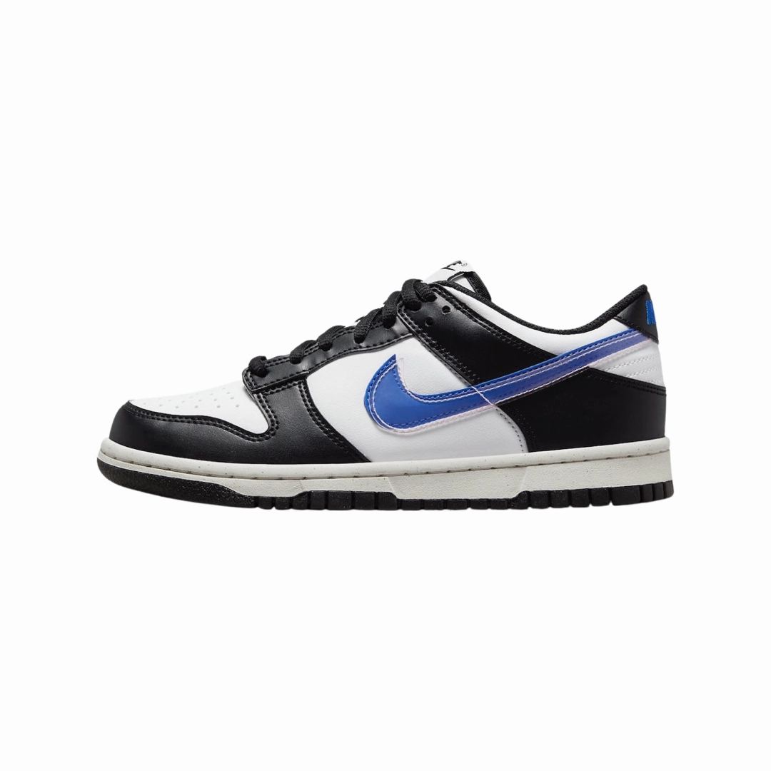 Nike Dunk Low NN GS Black Hyper Royal Nike training shoes with flexible soles