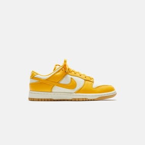 Nike Dunk Low Retro - University Gold / Coconut Milk / Soft Yellow / Gum Light Brown Nike casual sneakers for men and women