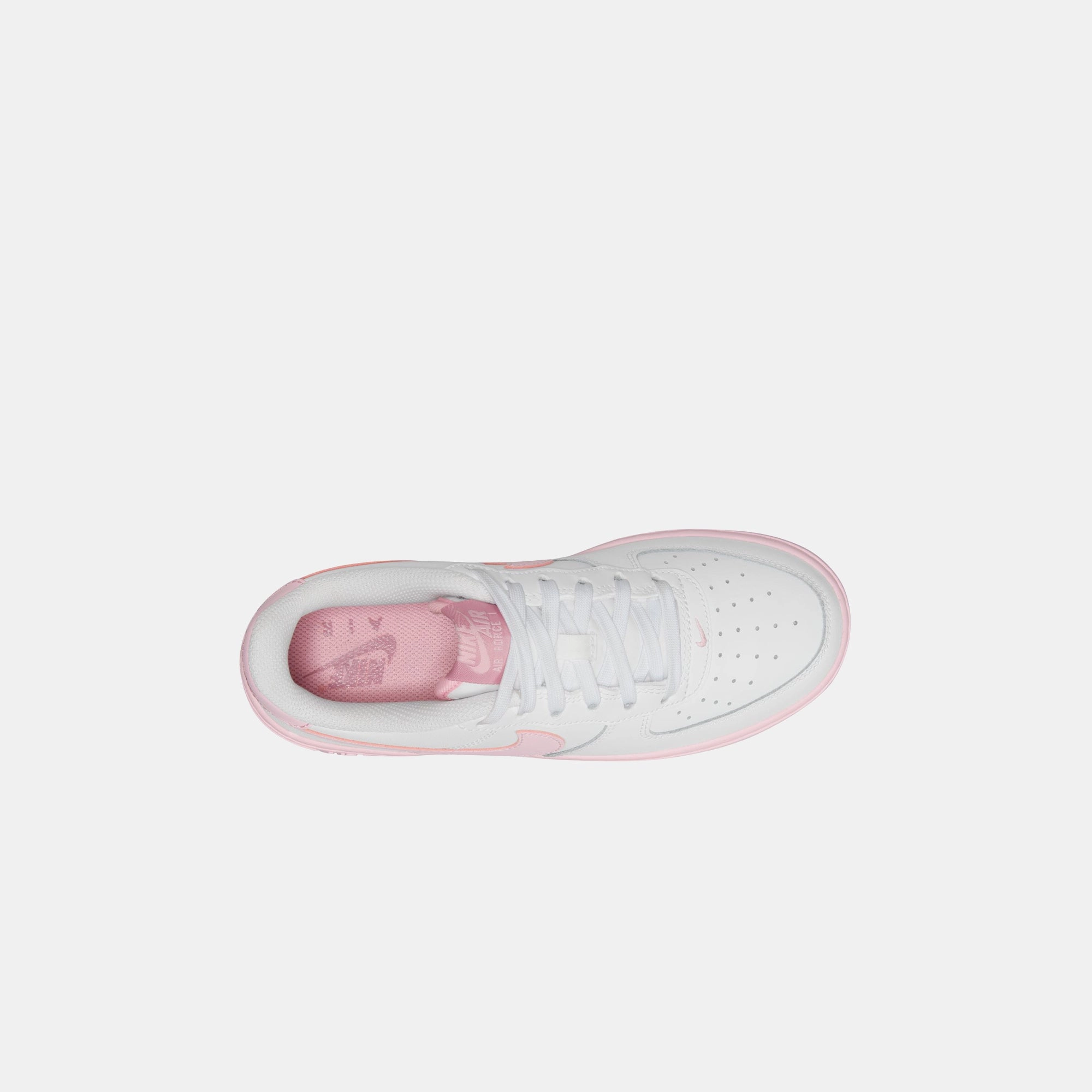 Nike GS Air Force 1 LV8 - White / Pink Foam Nike performance sneakers