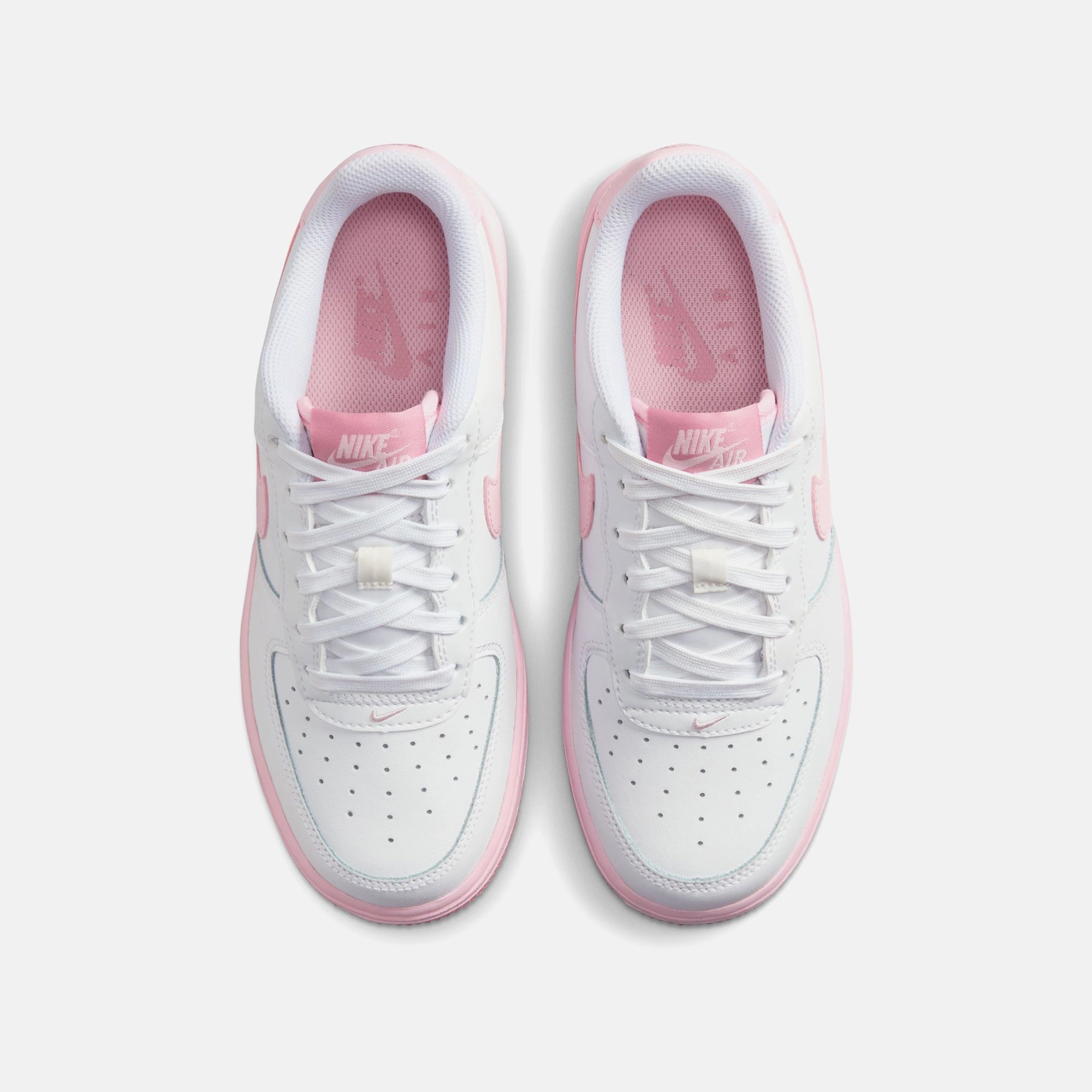 Nike GS Air Force 1 LV8 - White / Pink Foam Nike performance sneakers