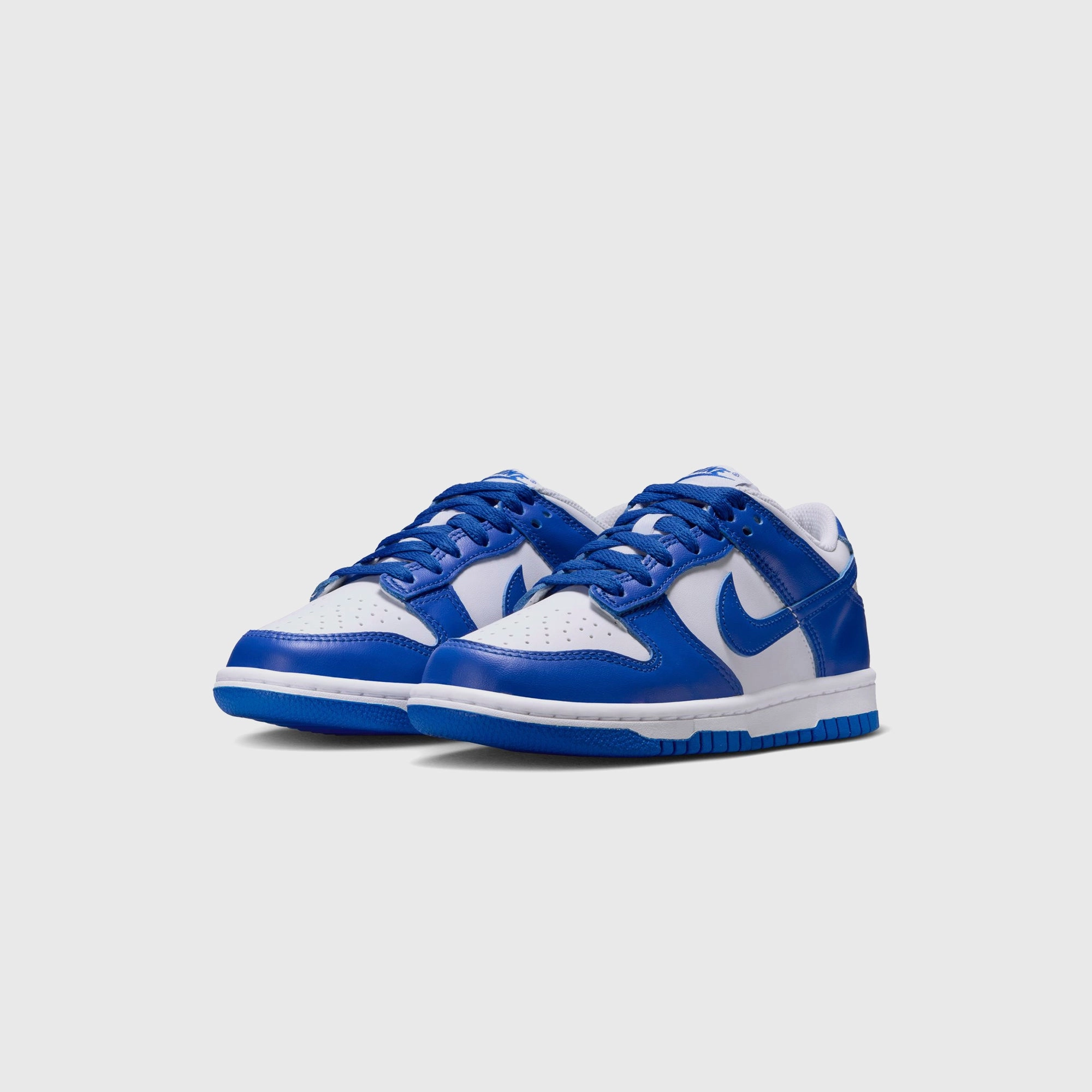 Nike GS  Dunk Low - White / Hyper Royal Nike performance sneakers