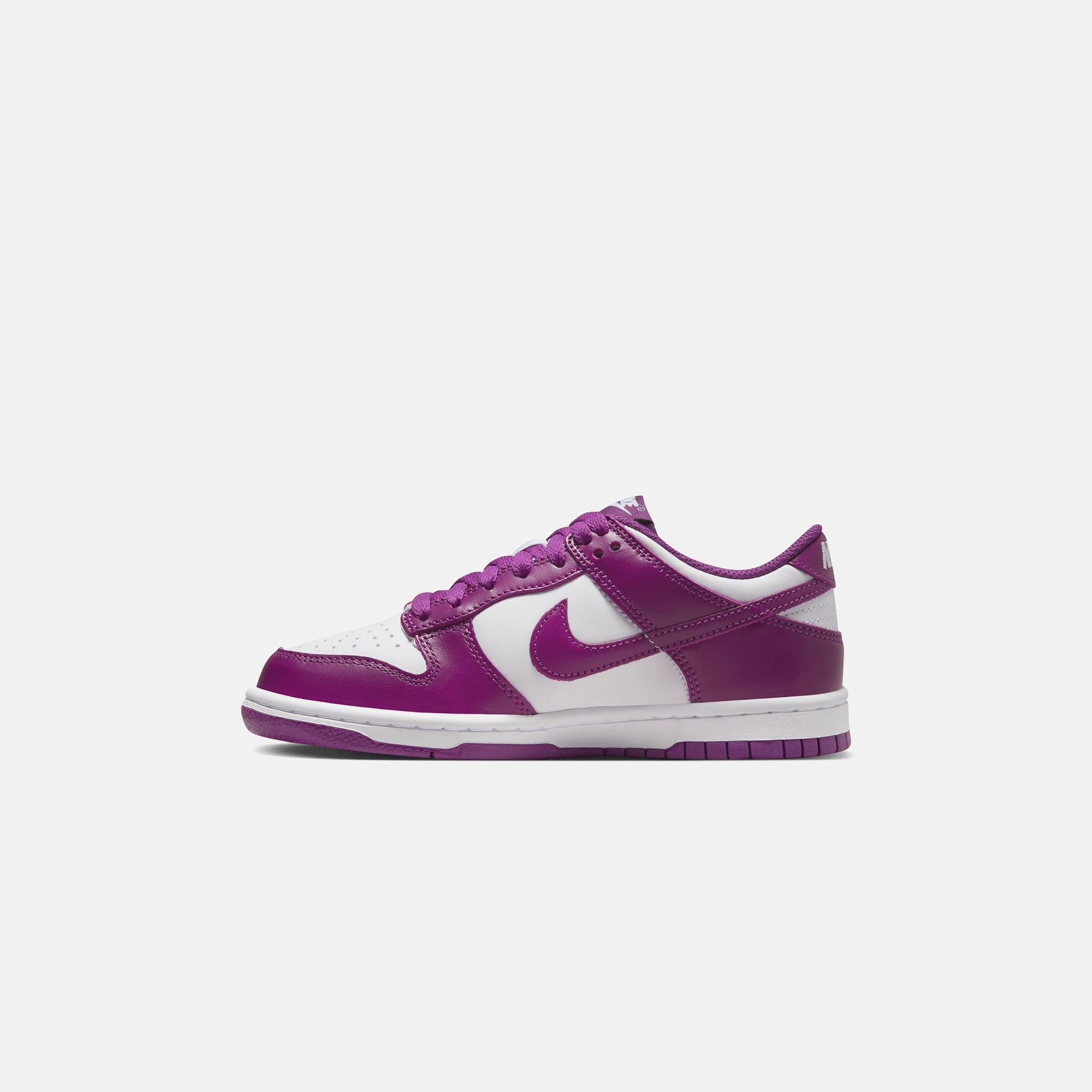 Nike GS Dunk Low - White / Viotech / White Nike performance sneakers