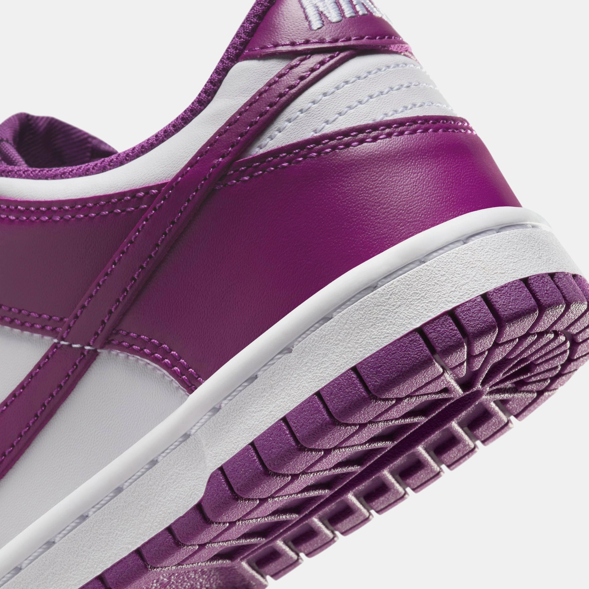 Nike GS Dunk Low - White / Viotech / White Nike performance sneakers