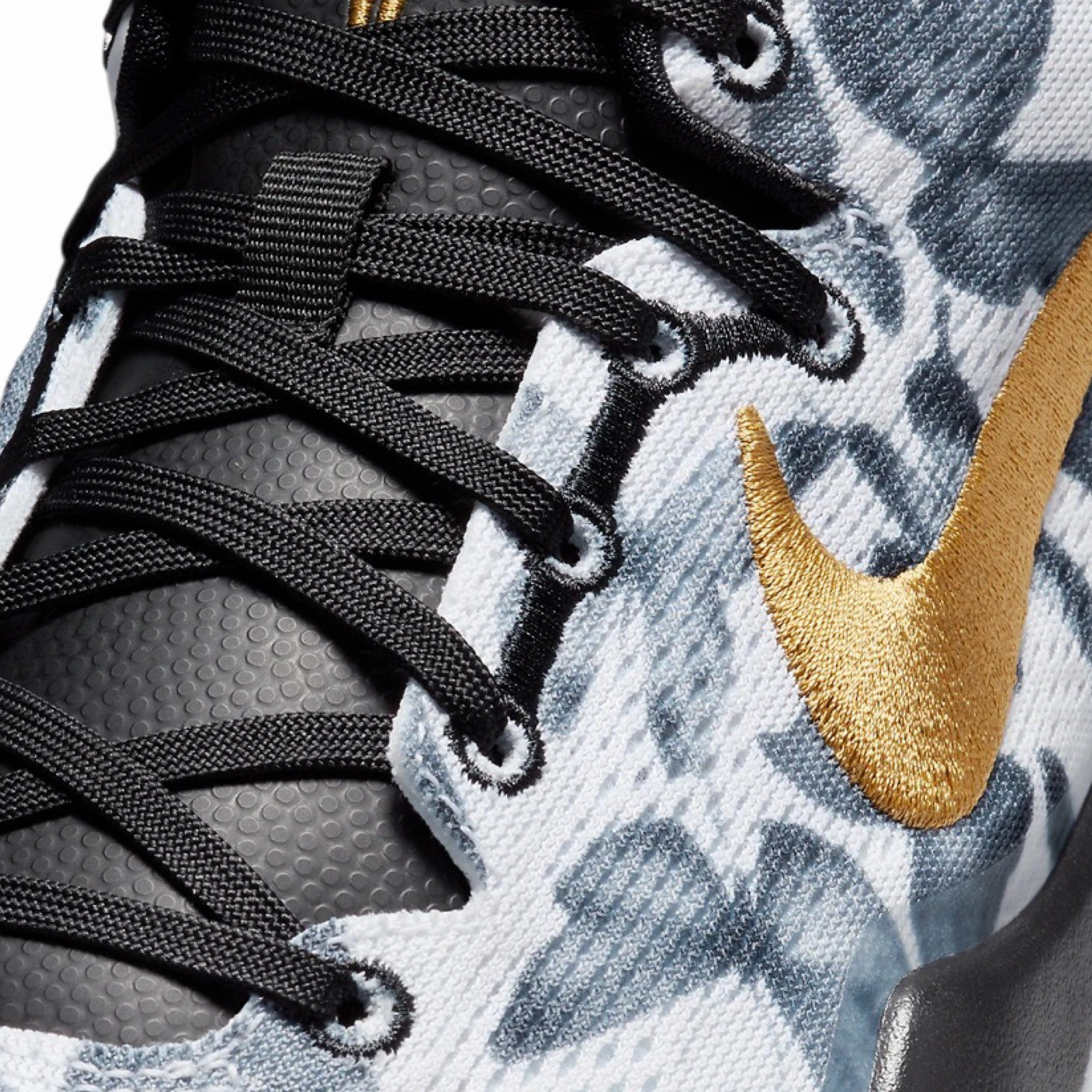 Nike Kobe 8 Protro Mambacita White Metallic Gold Black Street Shoes