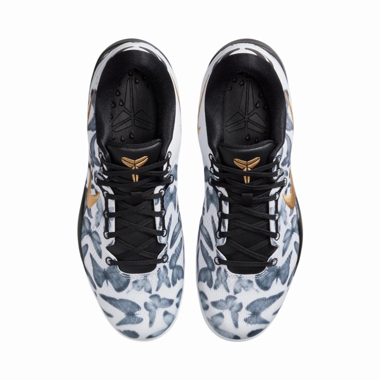 Nike Kobe 8 Protro Mambacita White Metallic Gold Black Street Shoes
