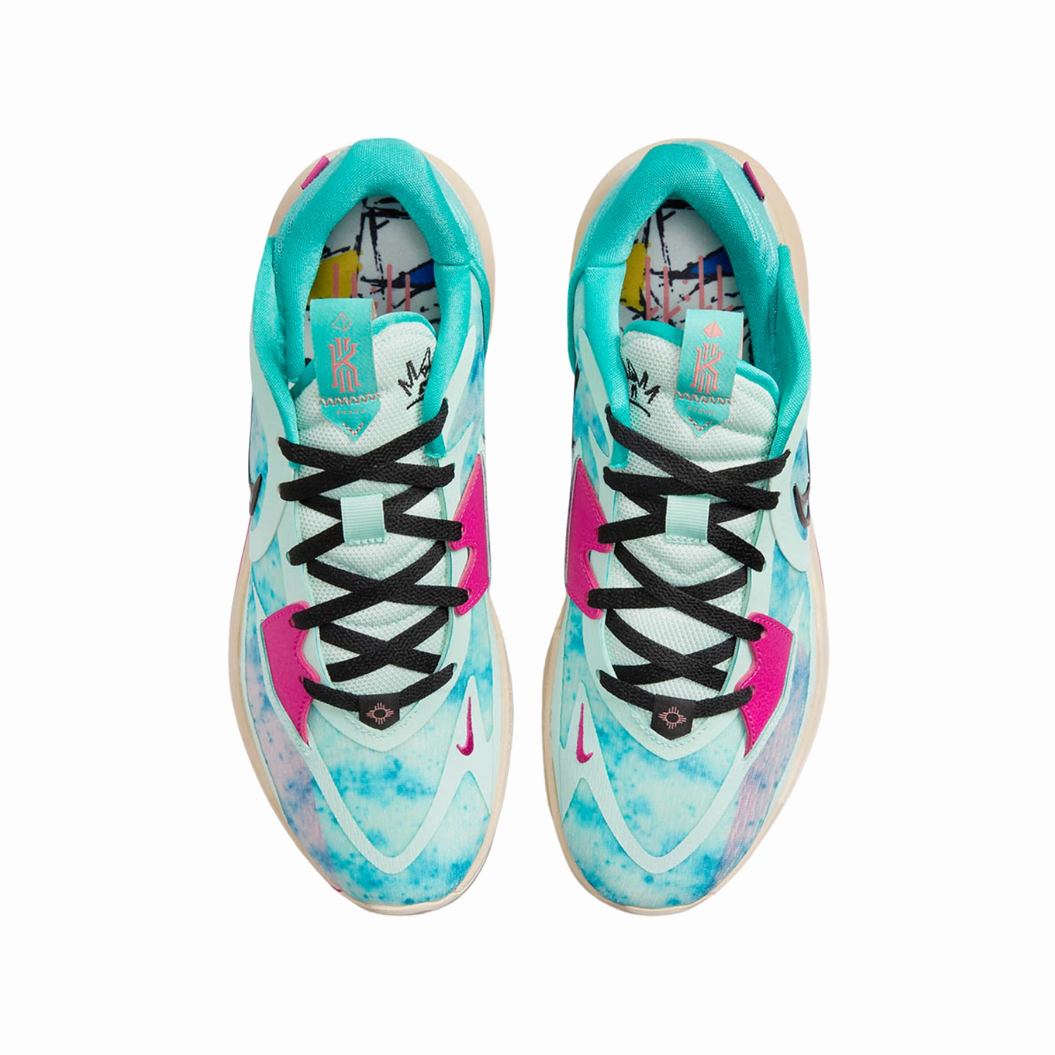 Nike Kyrie Low 5 Community Blue Pink Cream Street Shoes