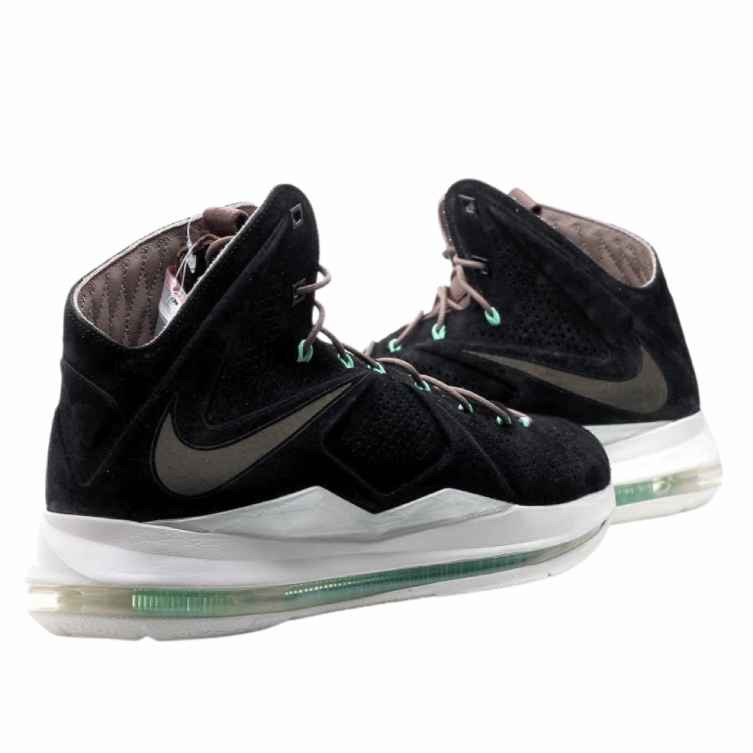 Nike Lebron 10 Black Mint Street Shoes