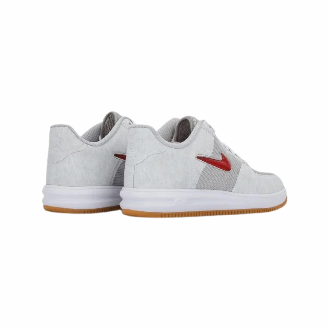 Nike Lunar Force 1 Low CLOT Fuse Grey Red Blue Street Shoes