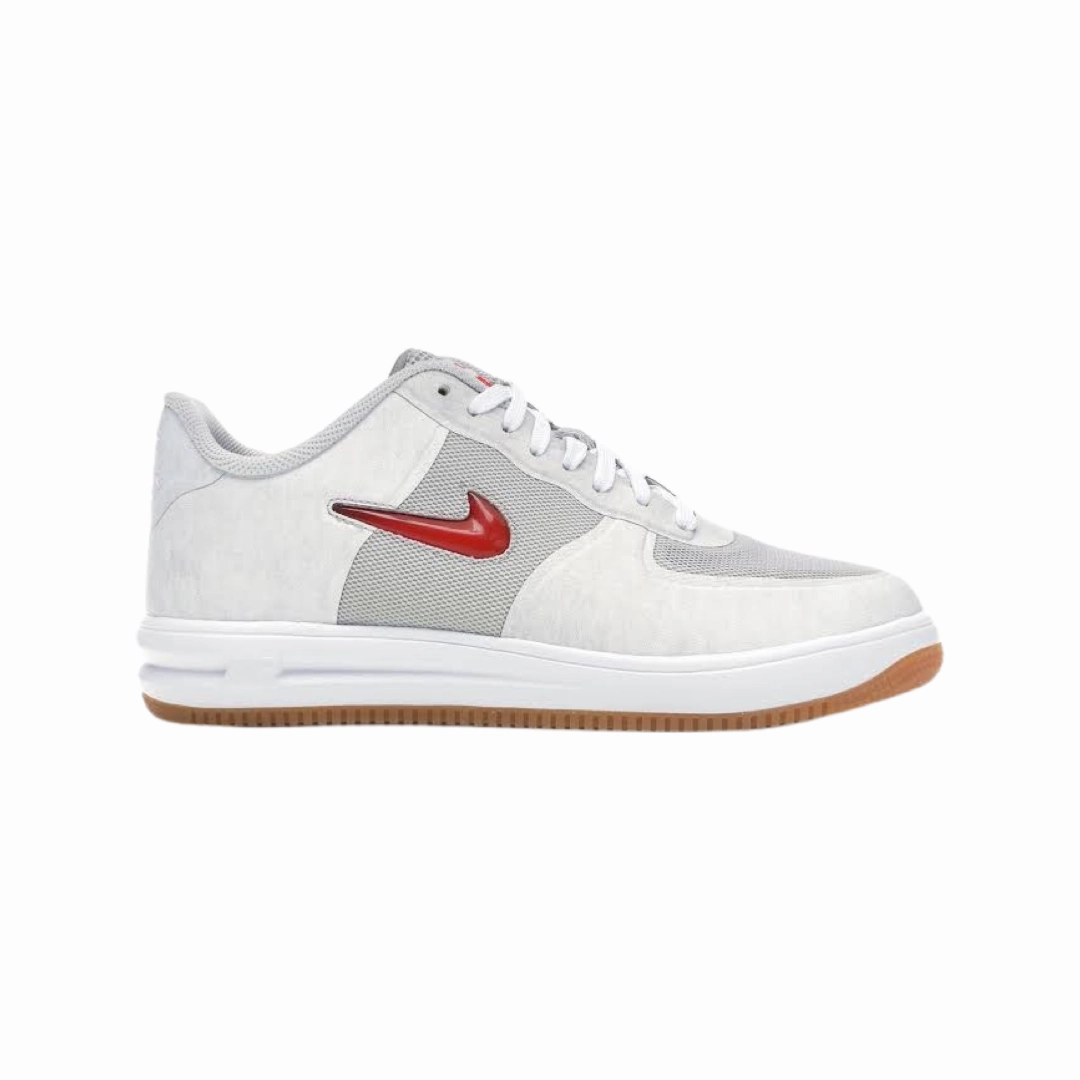 Nike Lunar Force 1 Low CLOT Fuse Grey Red Blue Street Shoes