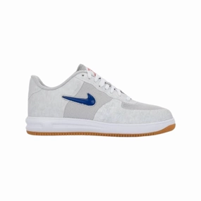 Nike Lunar Force 1 Low CLOT Fuse Grey Red Blue Nike casual sneakers with modern design