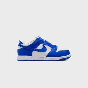 Nike PS Dunk Low - White / Hyper Royal Nike casual sneakers for men and women