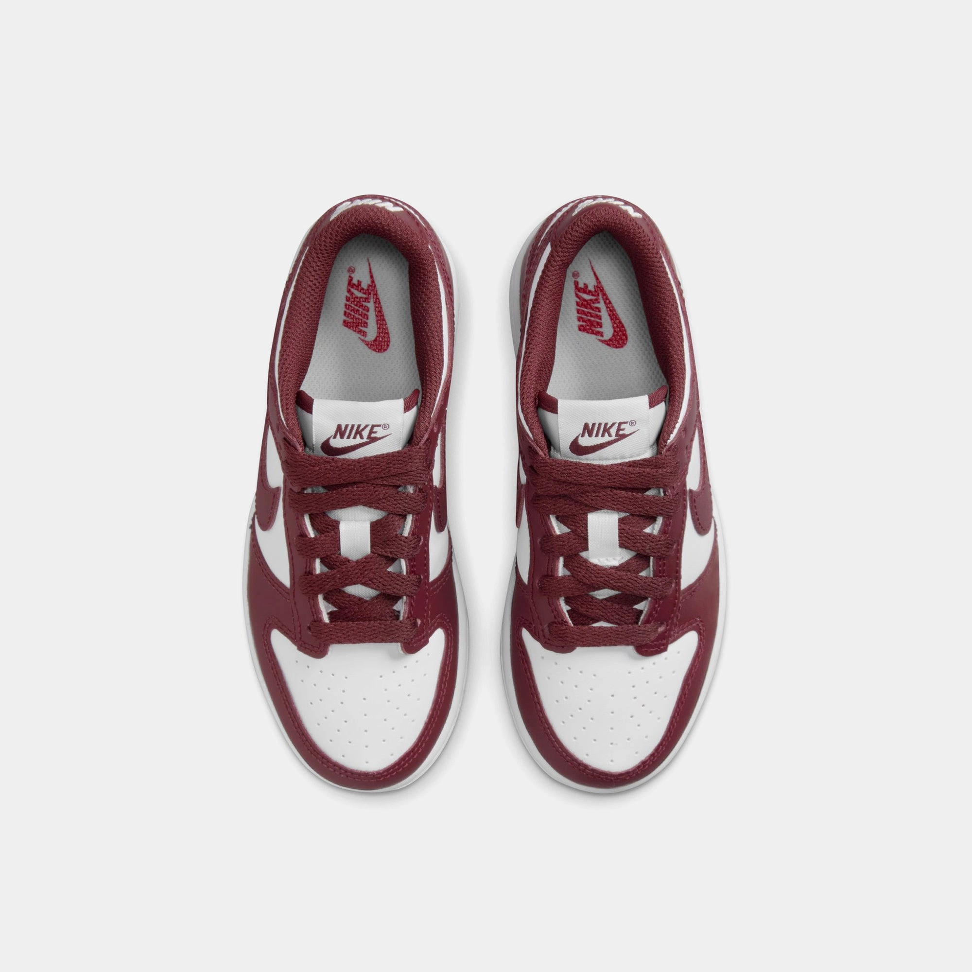 Nike PS Dunk Low - White / Redwood / Gym Red Nike performance sneakers