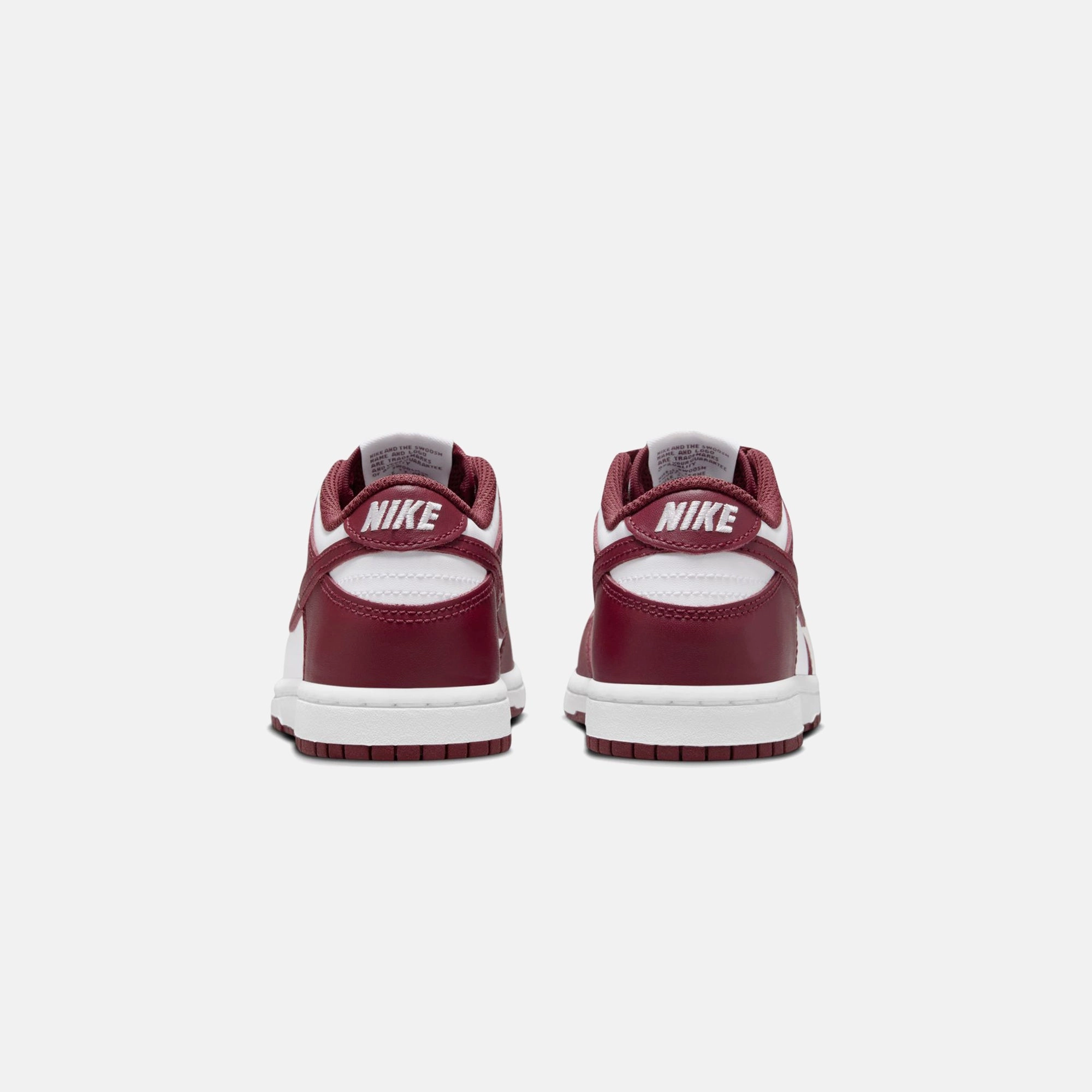 Nike PS Dunk Low - White / Redwood / Gym Red Nike performance sneakers