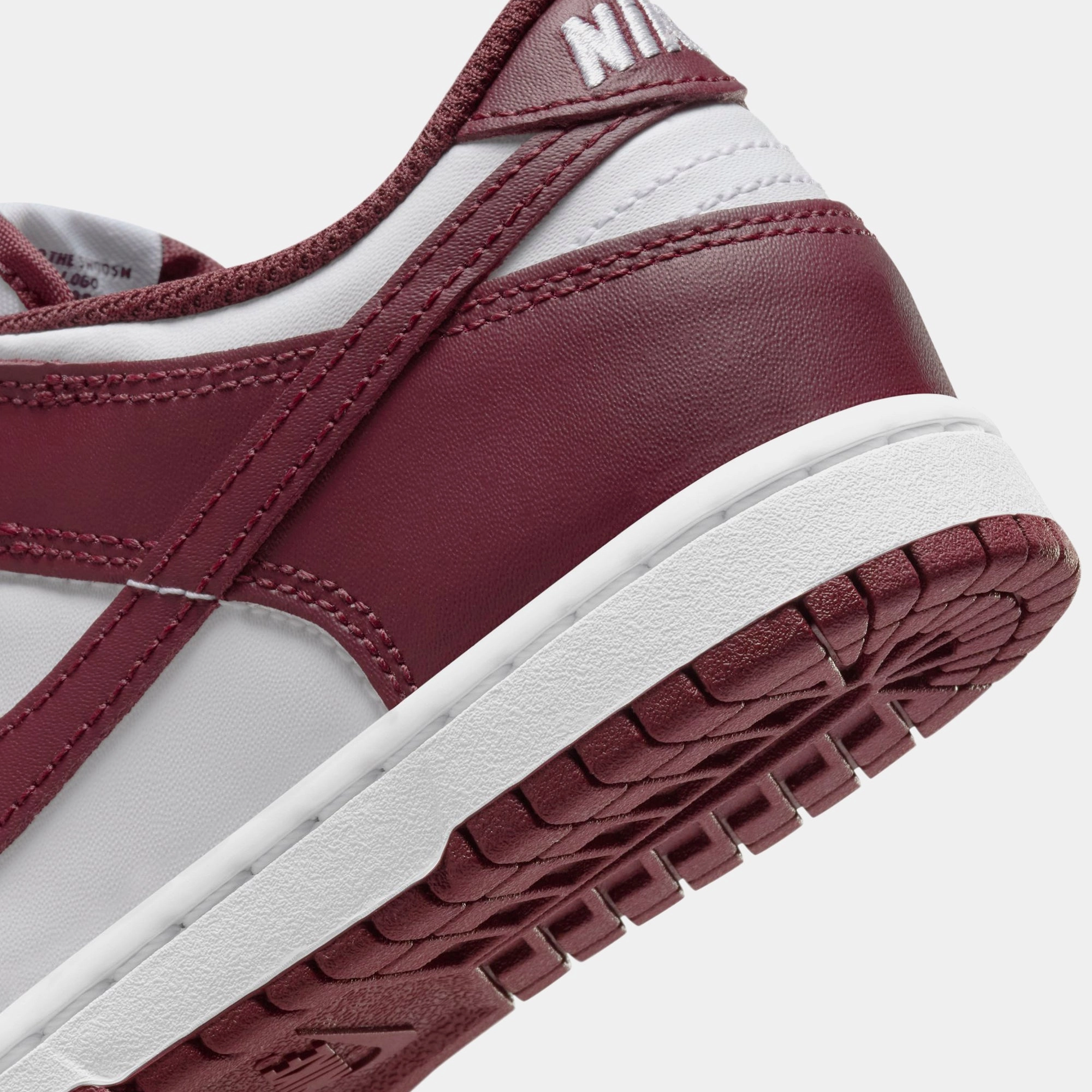 Nike PS Dunk Low - White / Redwood / Gym Red Nike performance sneakers