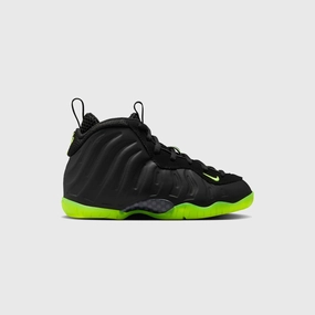 Nike PS Little Posite One - Black / Volt Nike casual sneakers for men and women