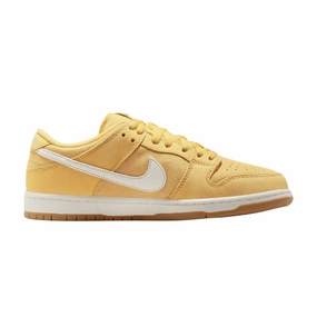 Nike SB Dunk Low Saturn Gold Solar Flare Gum Light Brown Safety Nike casual sneakers with modern design