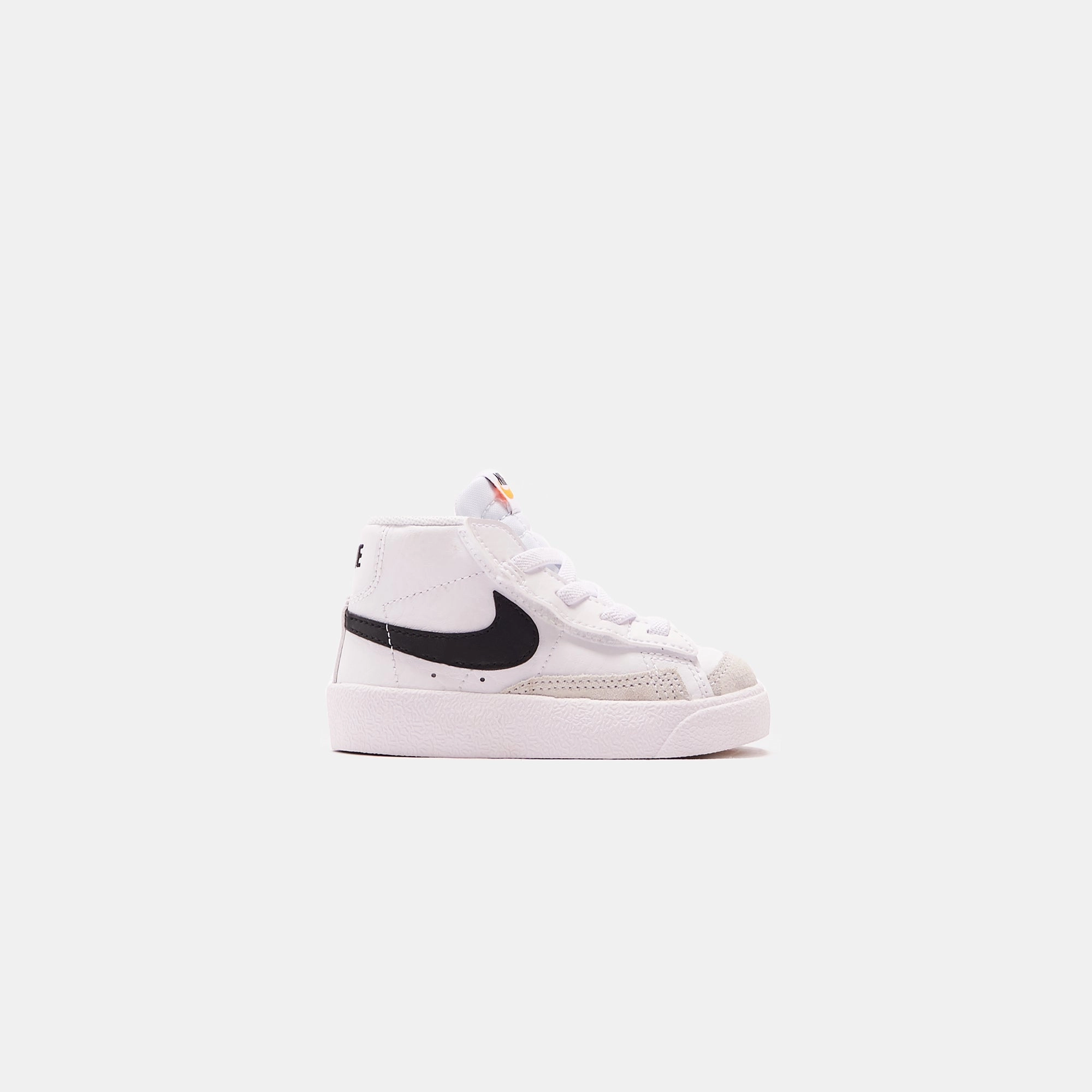 Nike TD Blazer Mid '77 - White / Black / Total Orange Nike casual sneakers for men and women