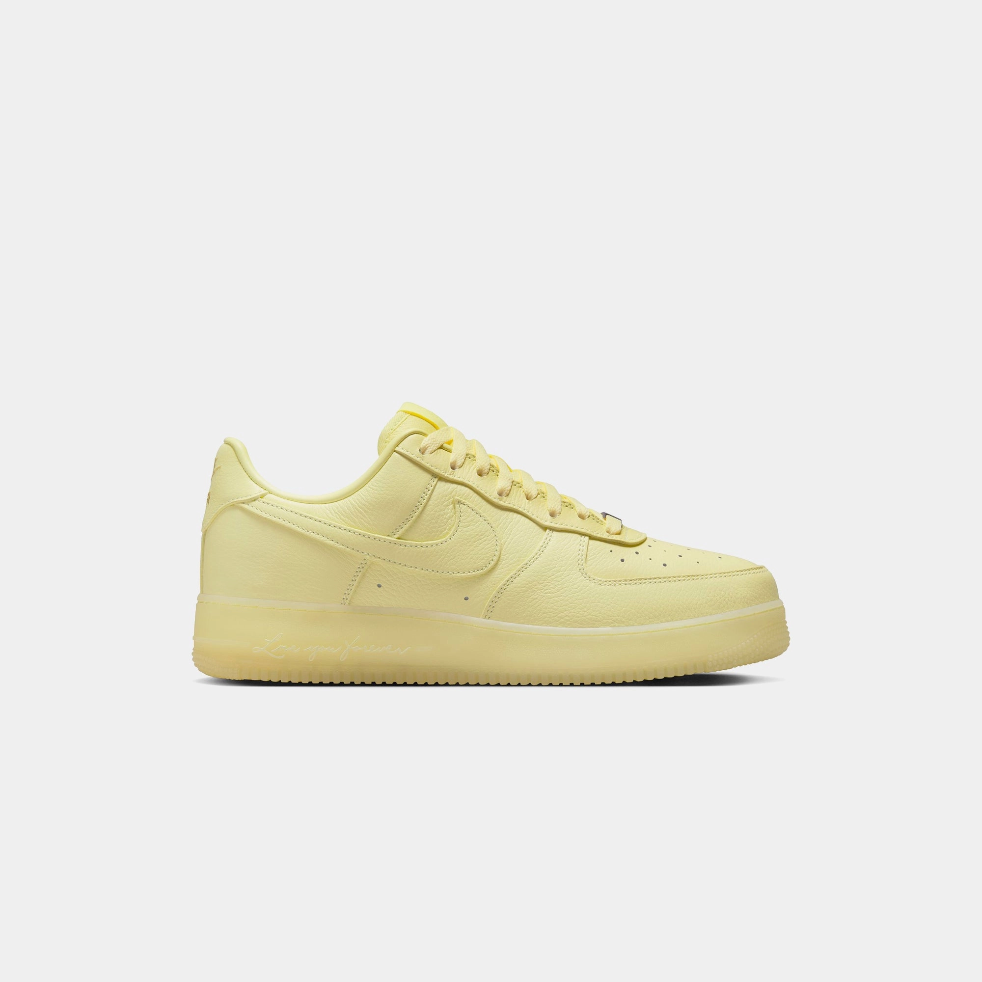 Nike x NOCTA Air Force 1 Low - Citron Tint / Cobalt Tint / Metallic Silver Nike casual sneakers for men and women