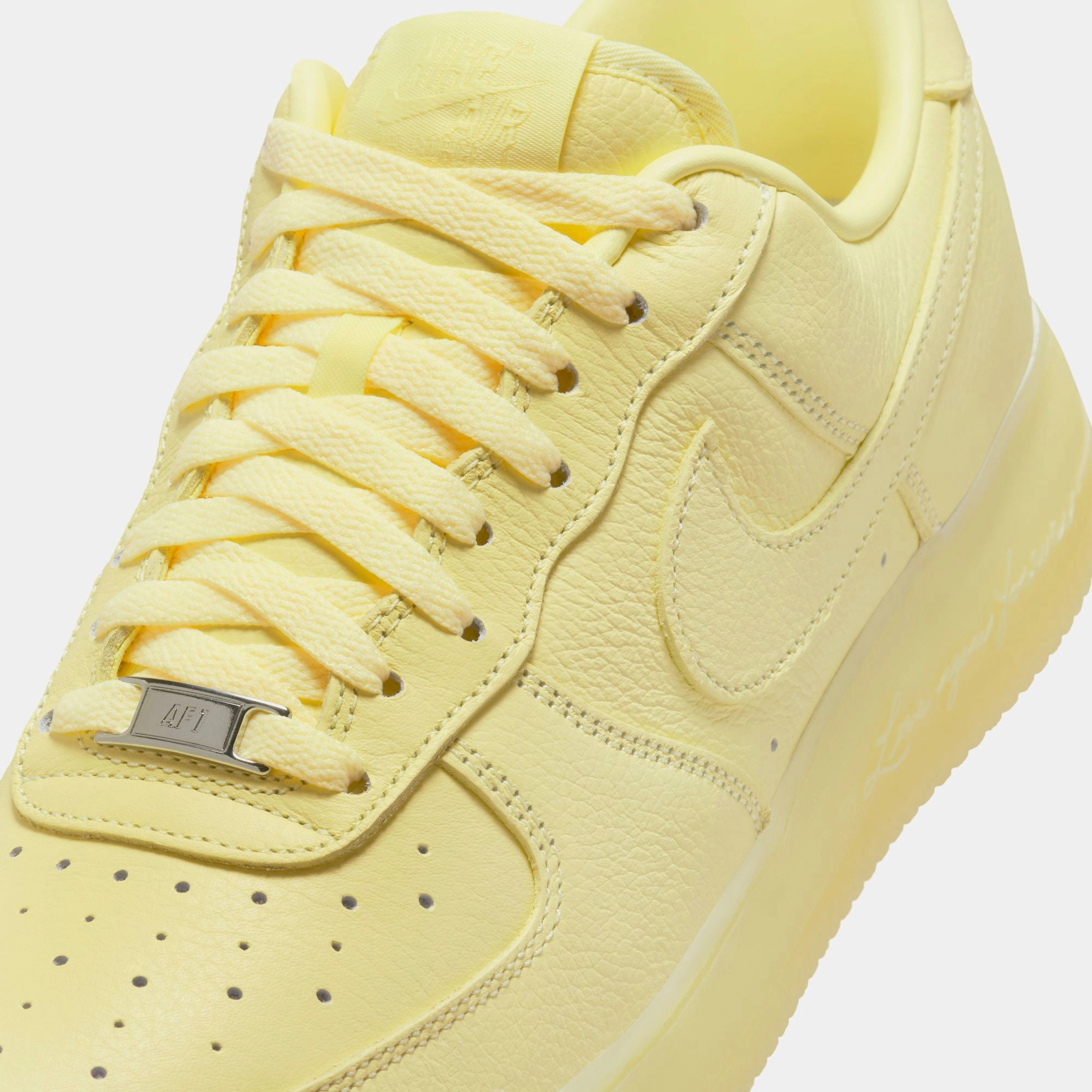Nike x NOCTA Air Force 1 Low - Citron Tint / Cobalt Tint / Metallic Silver Nike performance sneakers