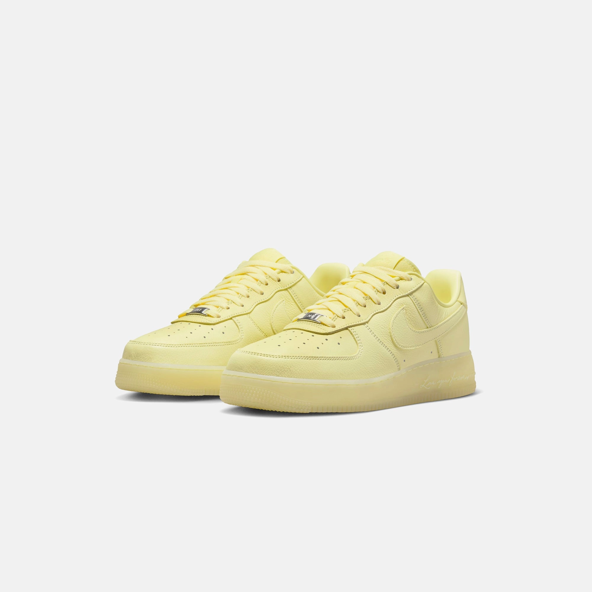 Nike x NOCTA Air Force 1 Low - Citron Tint / Cobalt Tint / Metallic Silver Nike performance sneakers