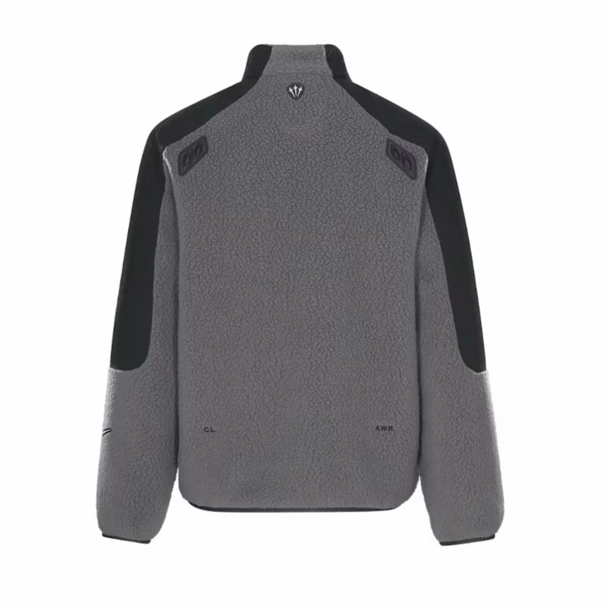 Nike x NOCTA Tahr Sherpa Zip-Up Jacket Iron Grey Street Shoes