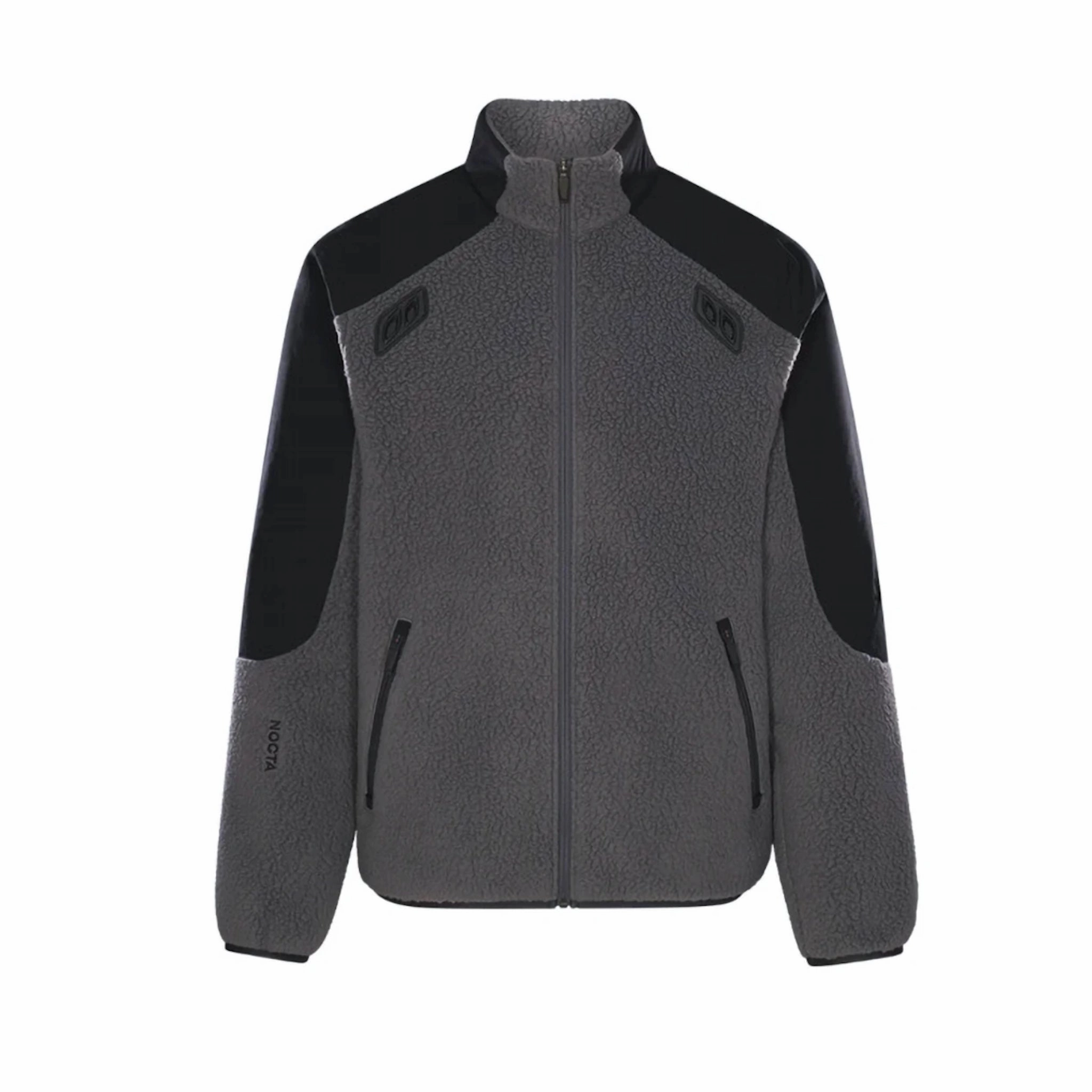 Nike x NOCTA Tahr Sherpa Zip-Up Jacket Iron Grey Nike casual sneakers with modern design