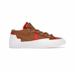 Nike x Sacai Blazer Low British Tan Nike casual sneakers with modern design