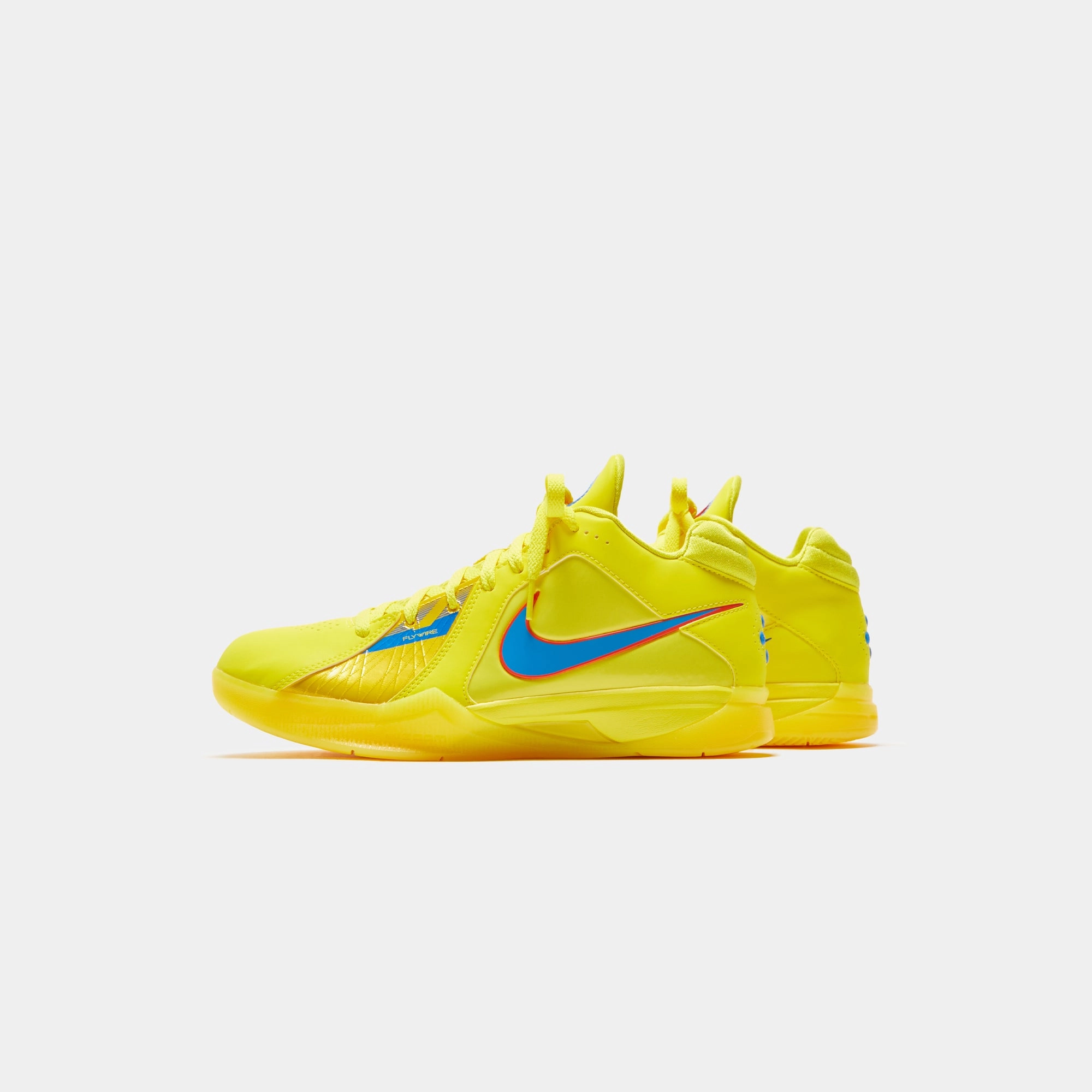 Nike Zoom KD III - Vibrant Yellow / Photo Blue / Team Orange Nike performance sneakers