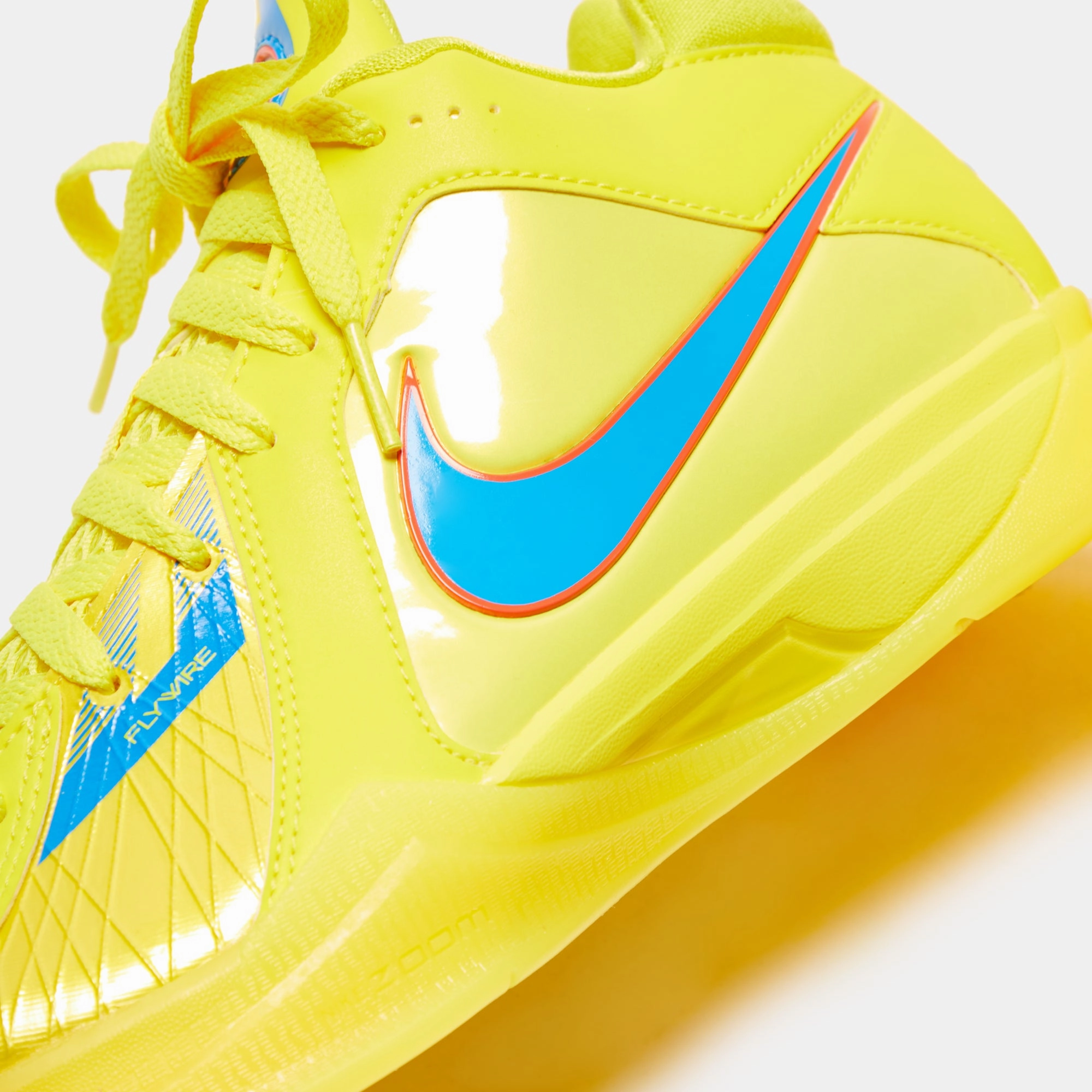 Nike Zoom KD III - Vibrant Yellow / Photo Blue / Team Orange Nike performance sneakers