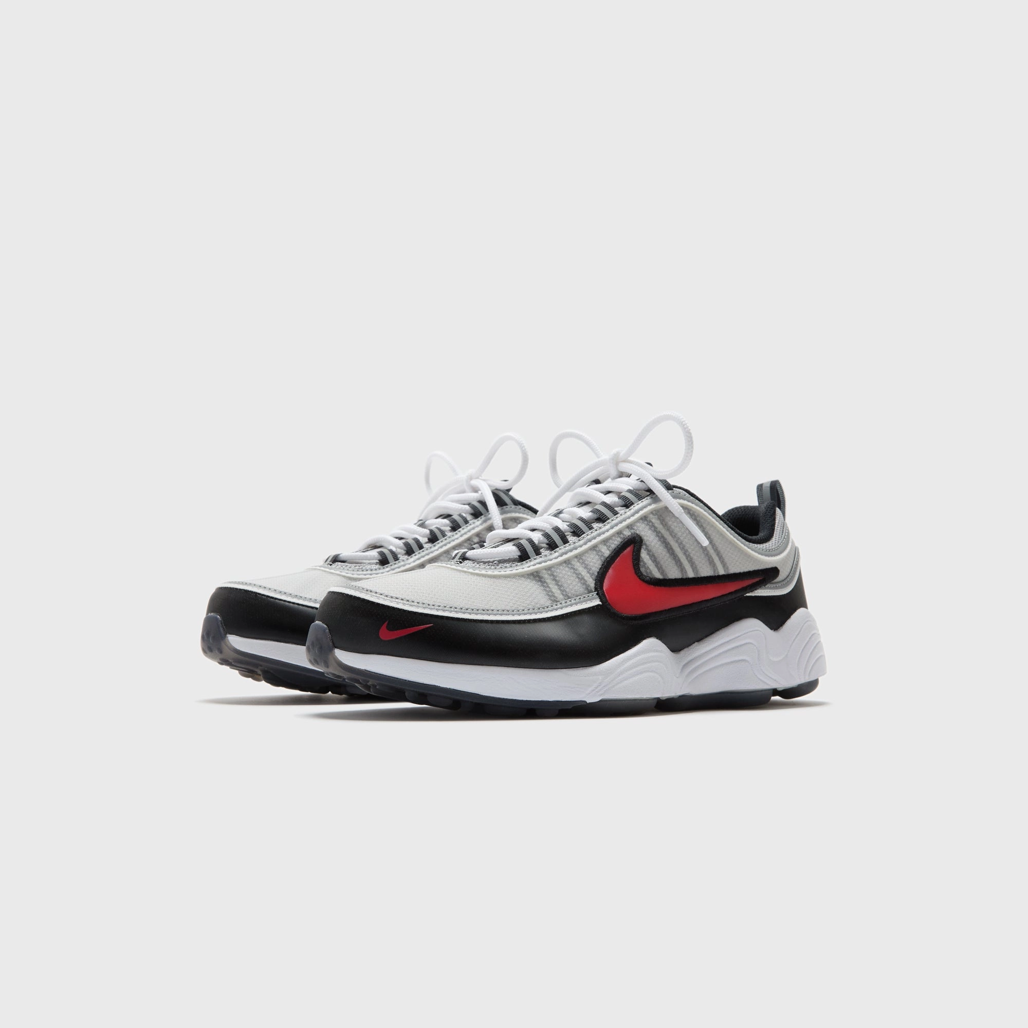 Nike Zoom Spiridon - Metallic Silver / Sport Red / Black / White Nike performance sneakers