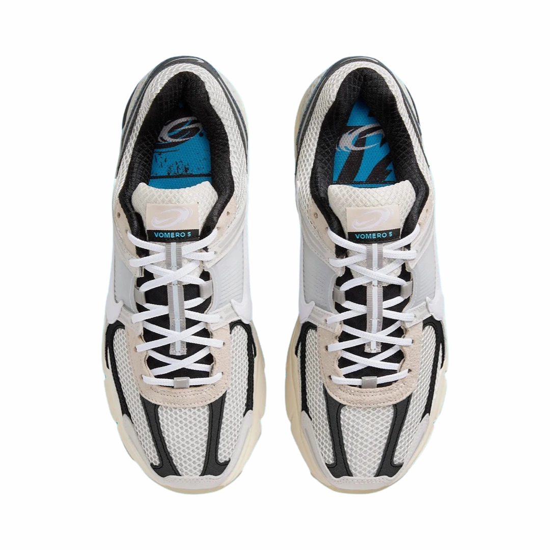 Nike Zoom Vomero 5 Supersonic Light Bone Black Street Shoes
