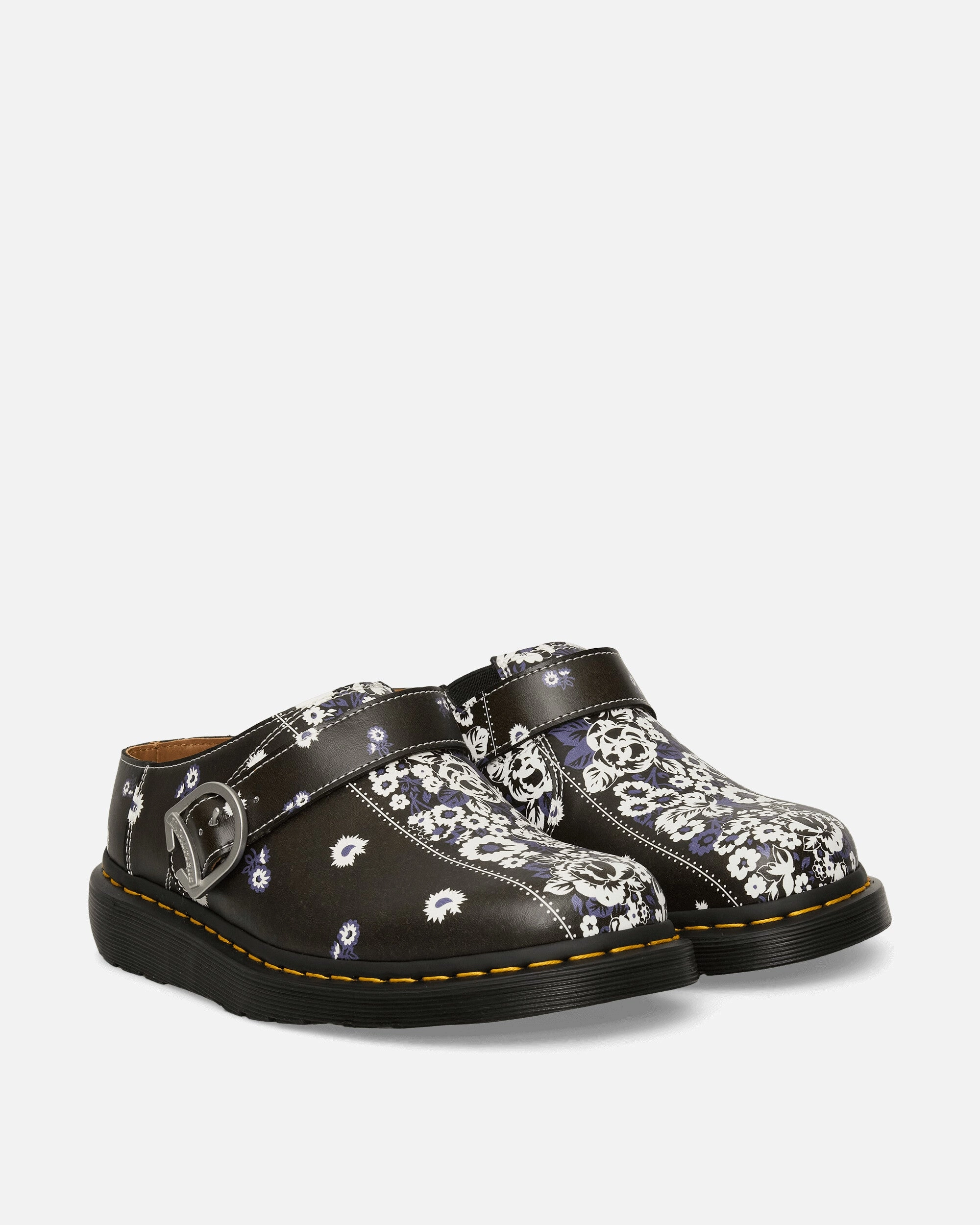 NMARHYTHM TEXTILE Isham Mules Black Smooth Leather Boots