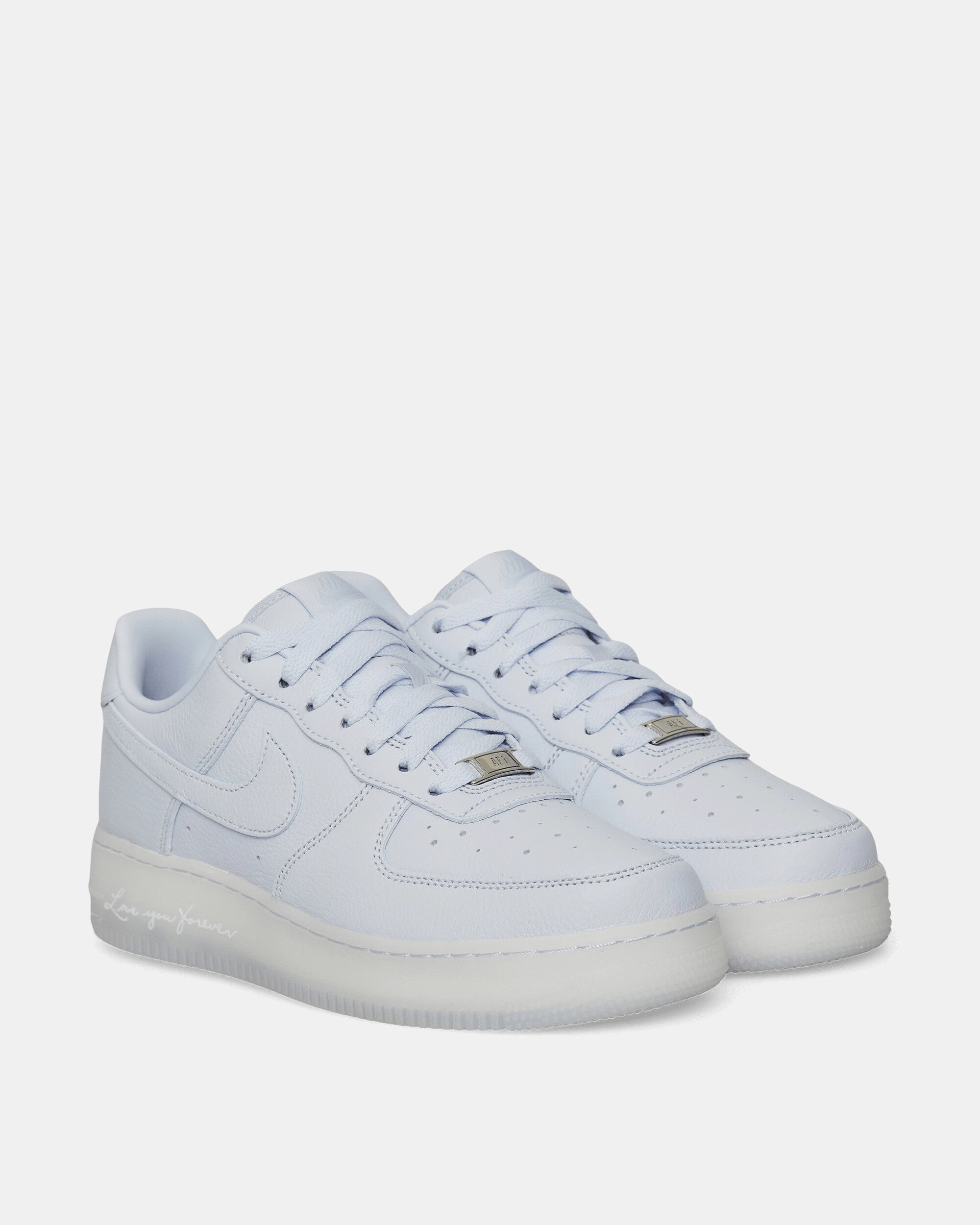 NOCTA Air Force 1 Sneakers Palest Purple Stable Running