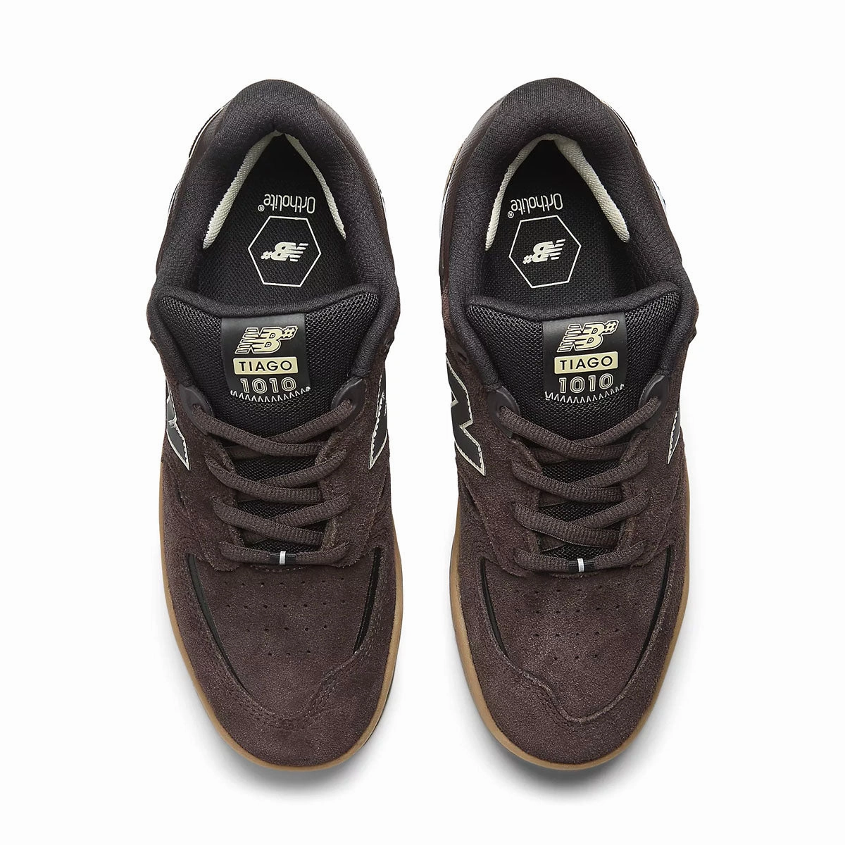 Numeric Tiago Lemos 1010 'Brown Black' New Balance sneaker close-ups
