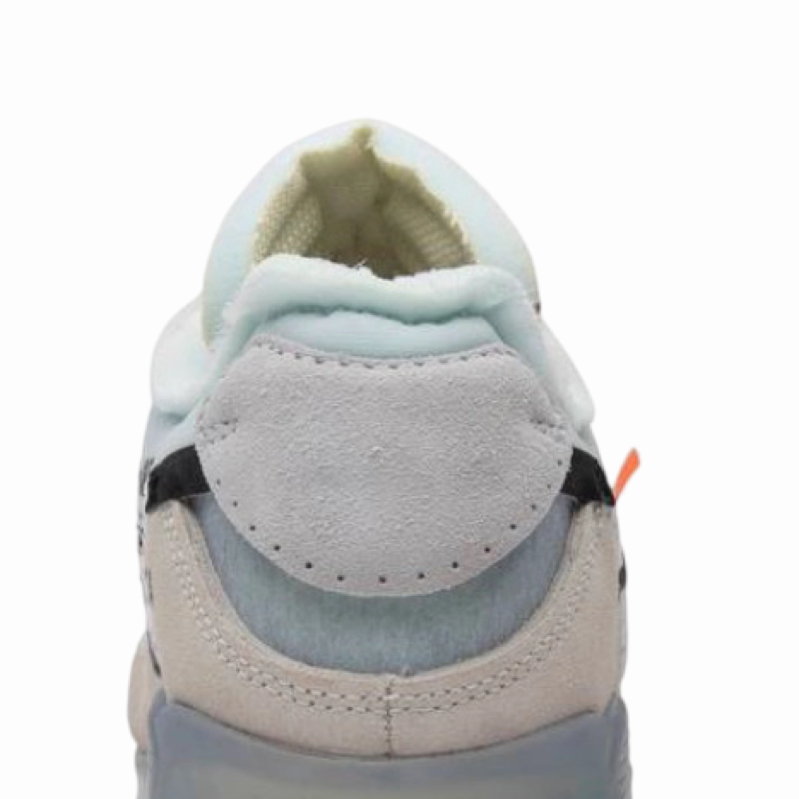 OFF-WHITE x Air Max 90 The Ten Sail White Muslin Street Shoes