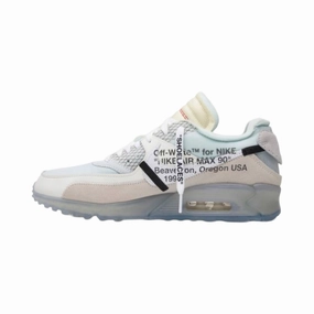 OFF-WHITE x Air Max 90 The Ten Sail White Muslin Nike casual sneakers with modern design
