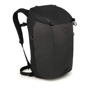 Osprey Packs Packs Transporter Zip Top Laptop Backpack (Black) Bags Osprey-Packs