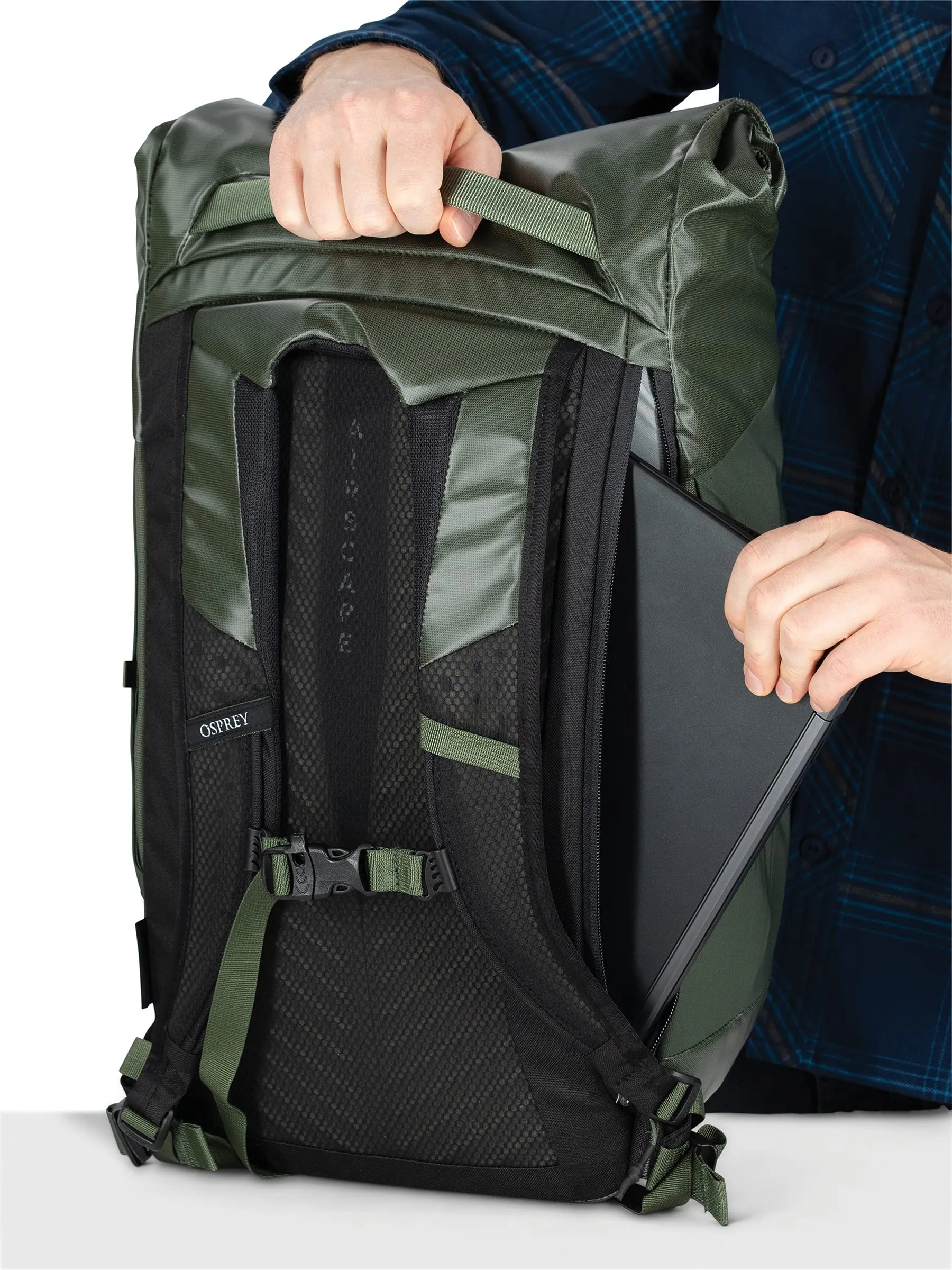 Osprey Packs Transporter Roll Top Laptop Backpack Bags Osprey-Packs