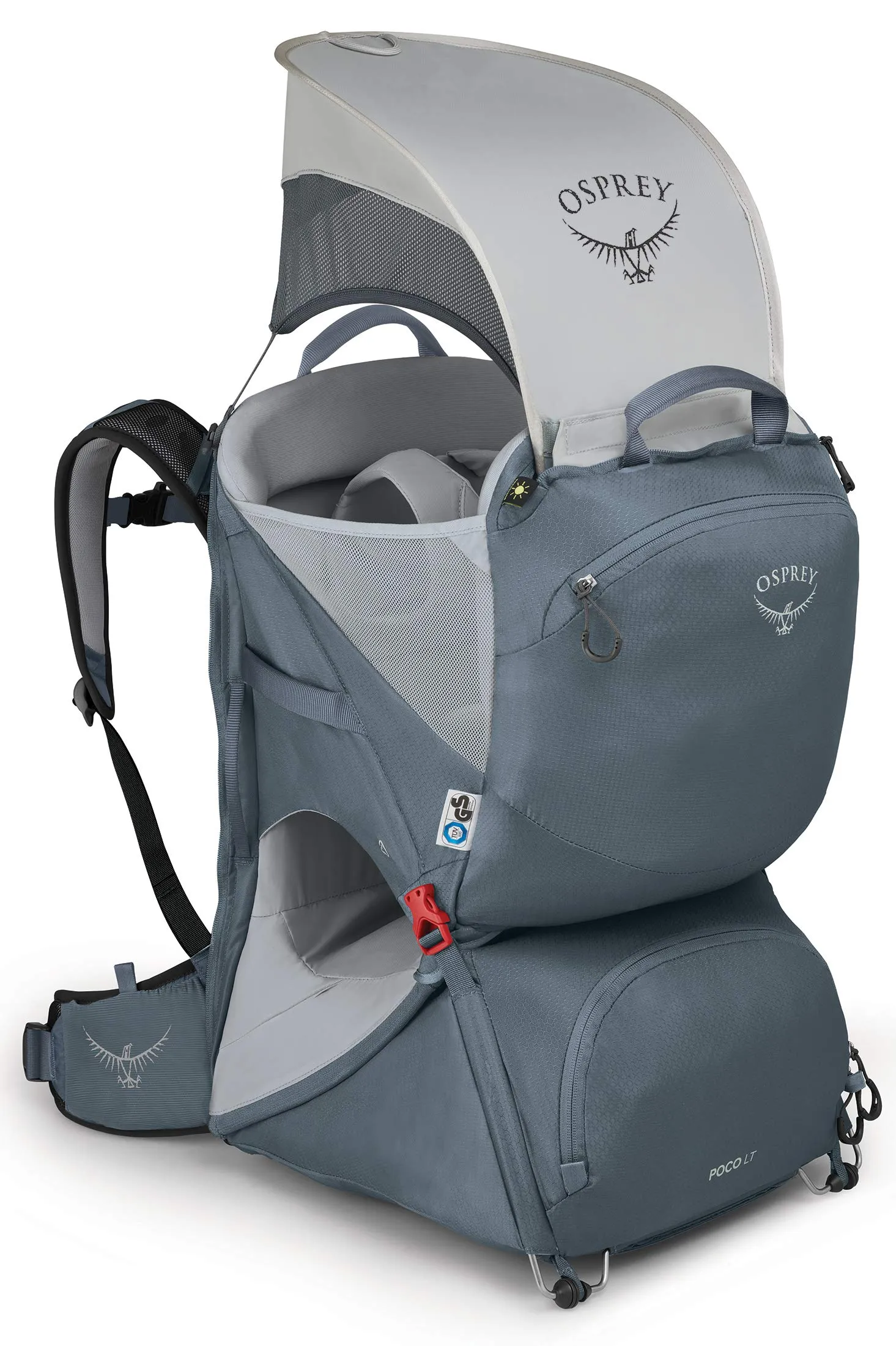 Osprey Poco LT Lightweight Child Carrier and Backpack for Travel Bags Osprey-Packs