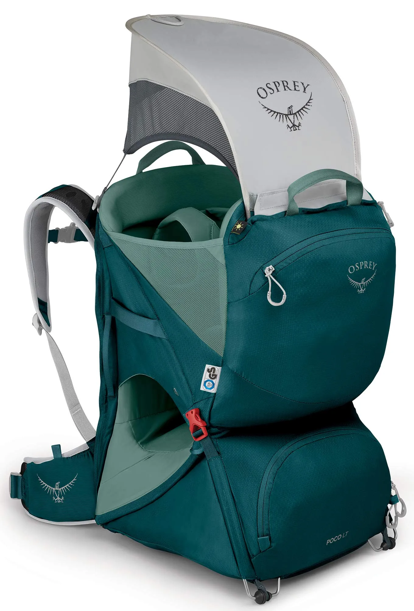 Osprey Poco LT Lightweight Child Carrier and Backpack for Travel Bags Osprey-Packs