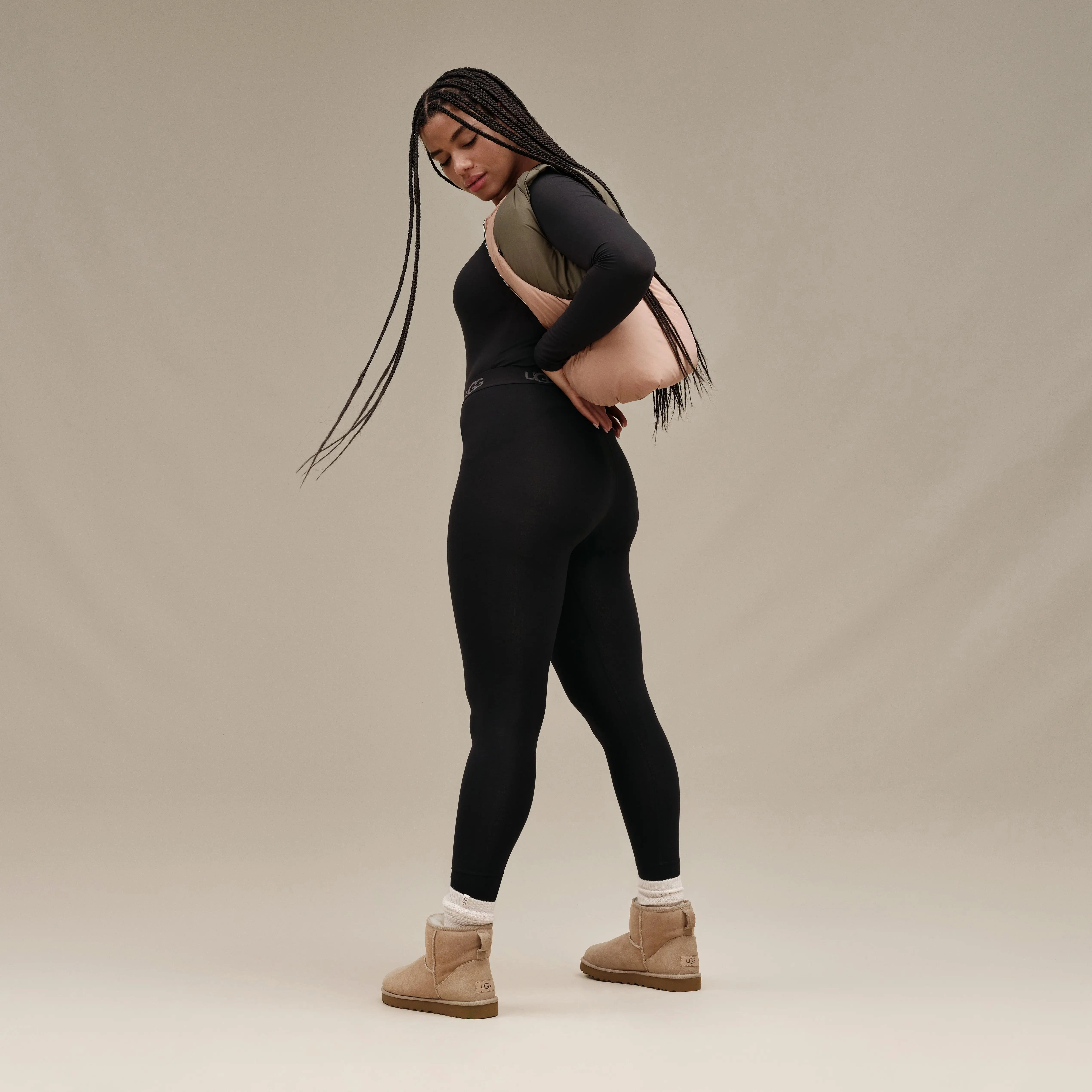 Paloma Legging II  Cozy, Flattering, and Opaque Ugg cozy footwear visuals