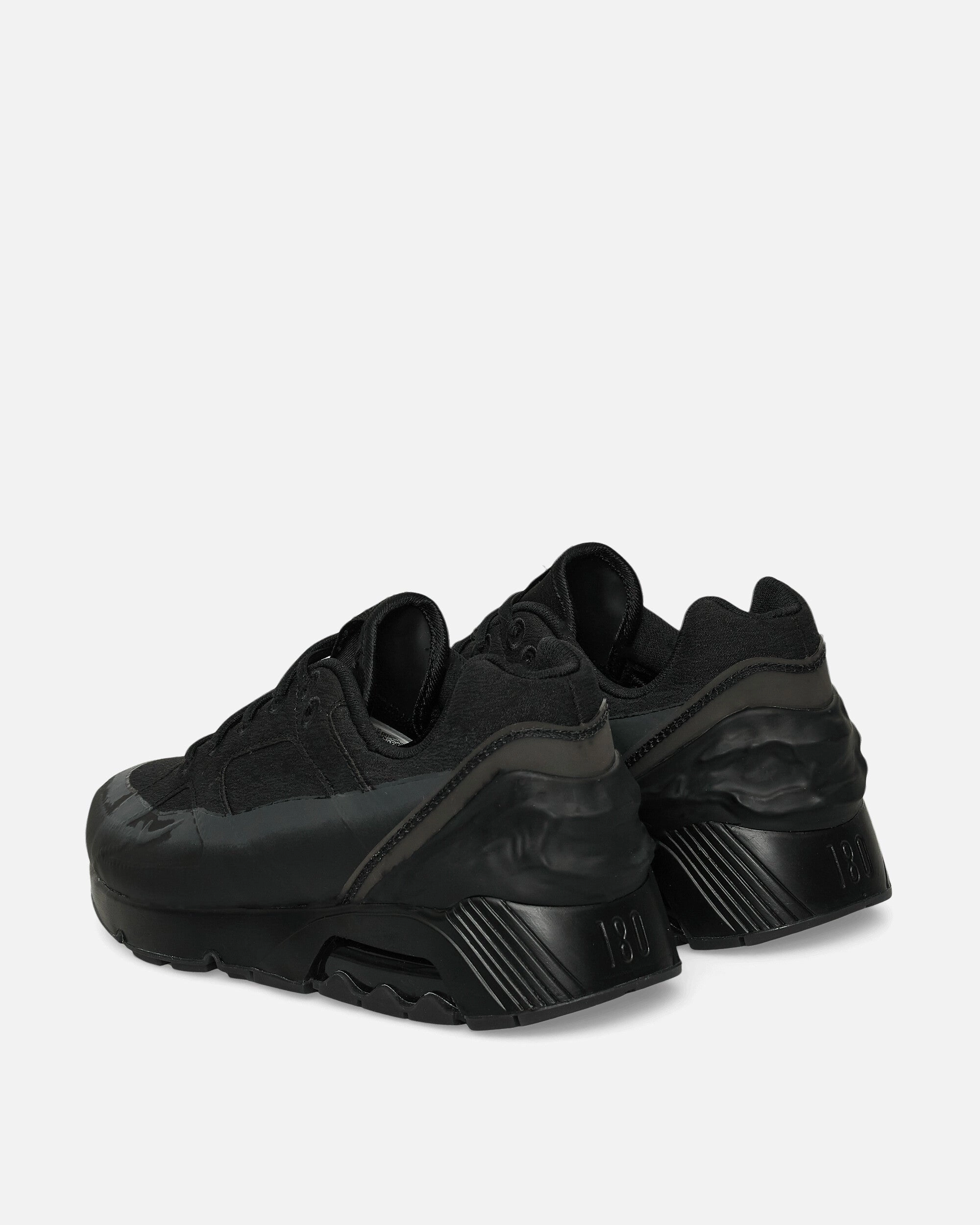 PAN Air 180 'NIX' Sneakers Black / Anthracite Flexible Shoes