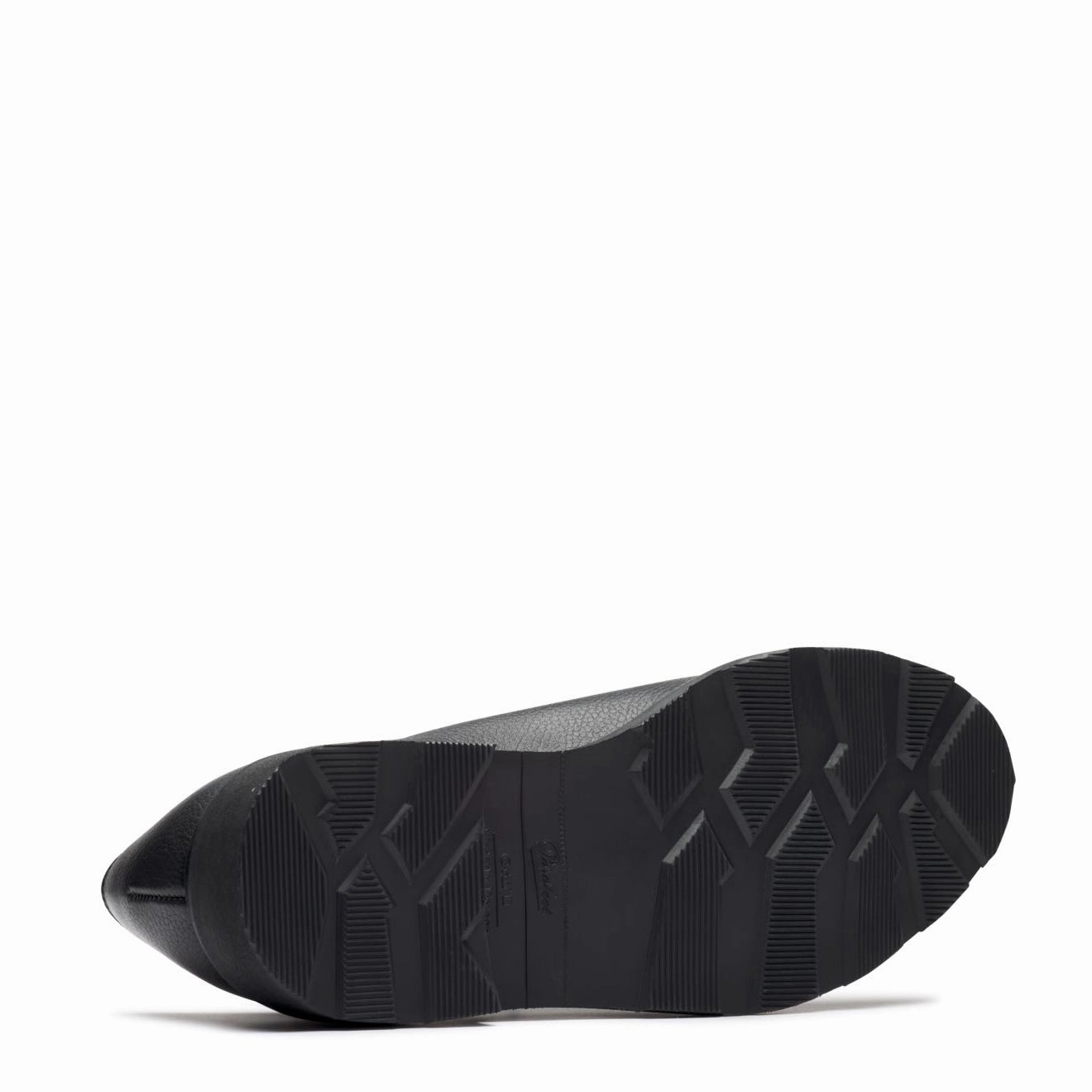 Paraboot Avignon Shoe Grained Black Leather Classic Leather Loafers